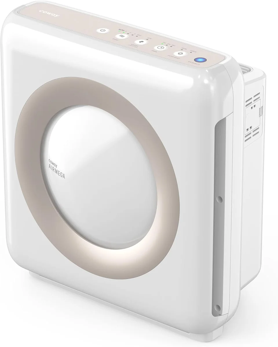 Coway Airmega AP-1512HH True HEPA Purifier 247 sq ft Air Quality Monitoring White New