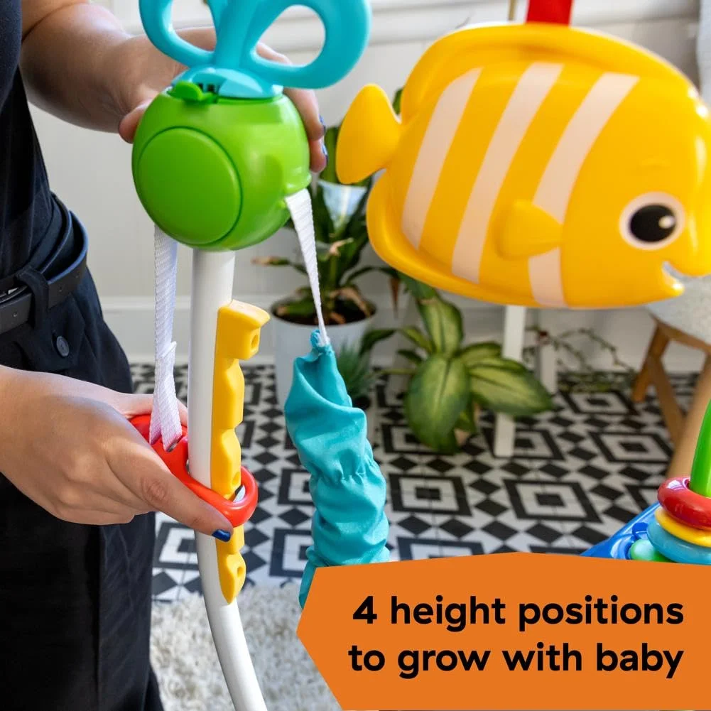 Baby Einstein Neptune's Ocean Discovery Activity Jumper 10455 Ages 6 Months+ Max Weight 25 lbs Unisex New image 6