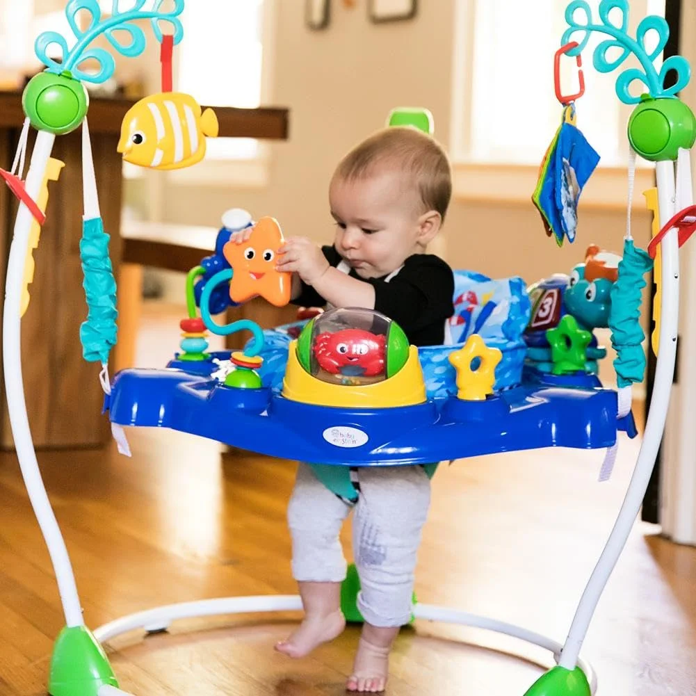 Baby Einstein Neptune's Ocean Discovery Activity Jumper 10455 Ages 6 Months+ Max Weight 25 lbs Unisex New image 9