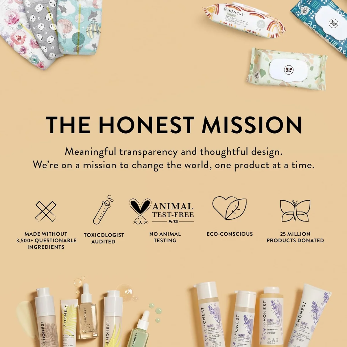 The Honest Company Foaming Bubble Bath & Baby Wash 817810027116 Tear-Free Hypoallergenic Lavender Calm 12 fl oz New image 9