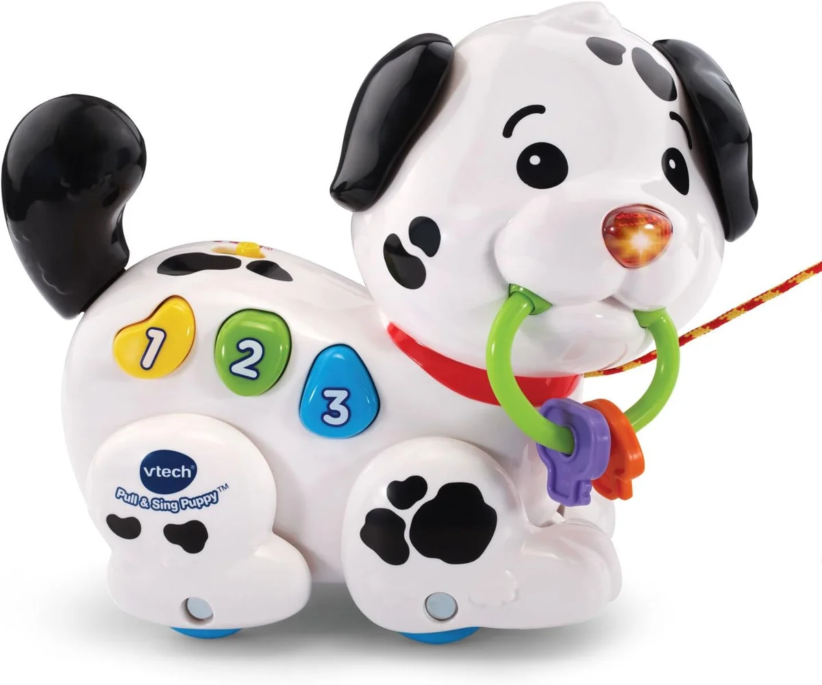 VTech Pull and Sing Puppy 80-502800 Interactive Toy Multicolor New image 7