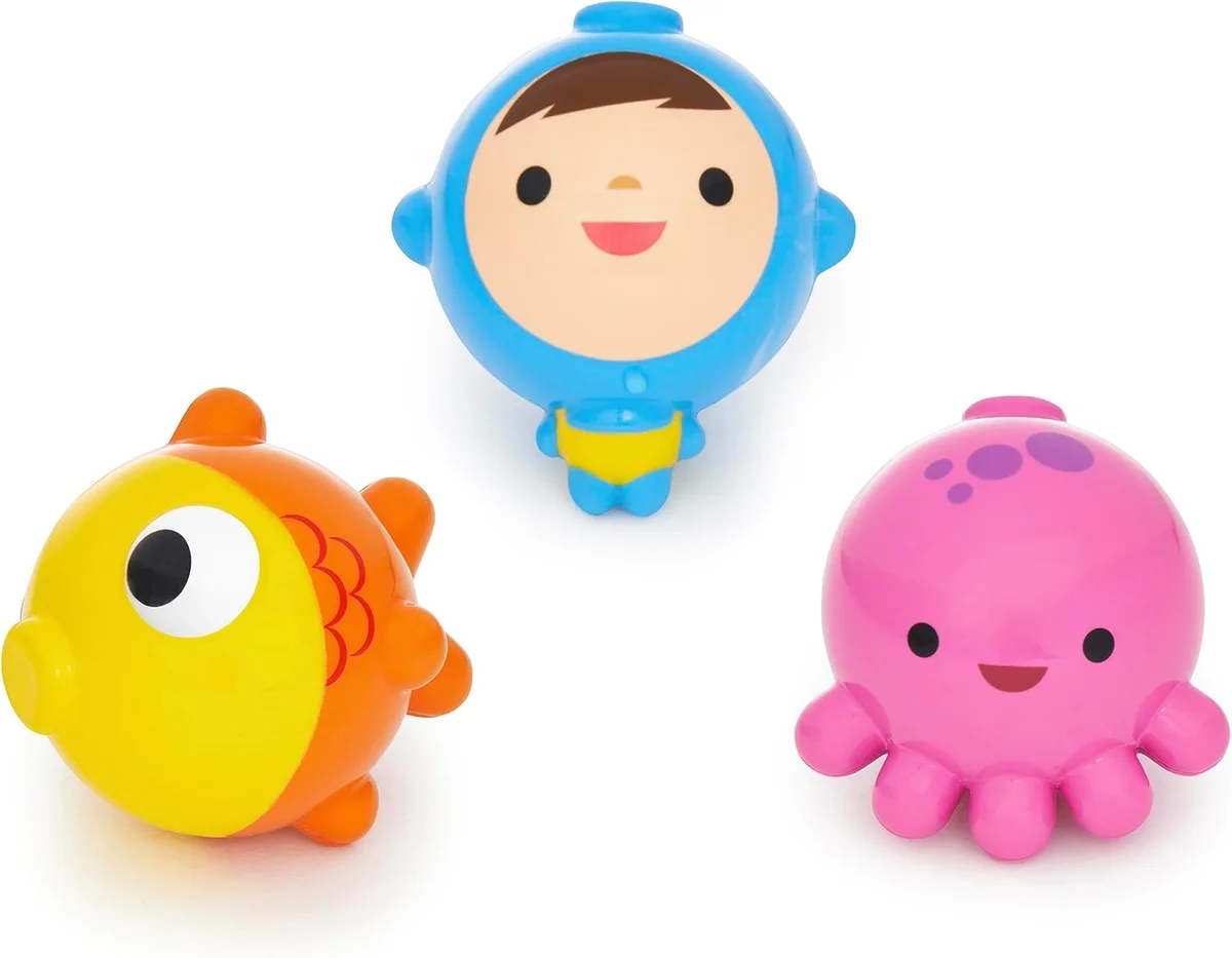 Munchkin Fishin' Magnetic Bath Toy Set 4pc Assorted New image 4
