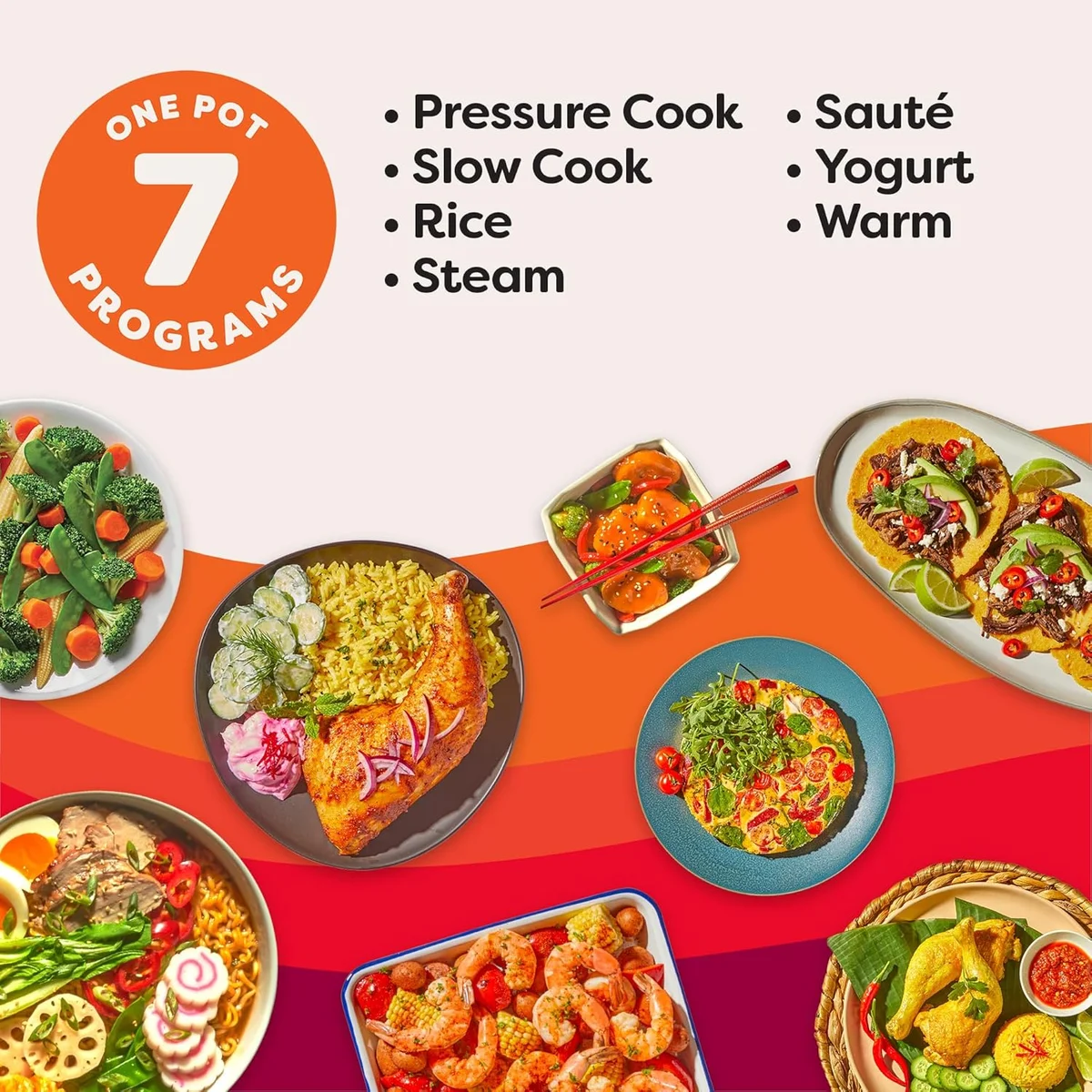 Instant Pot Duo 7-in-1 Electric Pressure Cooker DUO 60 6 Quart Stainless Steel - New image 3