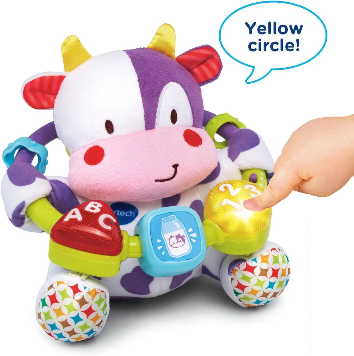 VTech Lil' Critters Moosical Beads 80-166010 Small Plush Purple New image 3