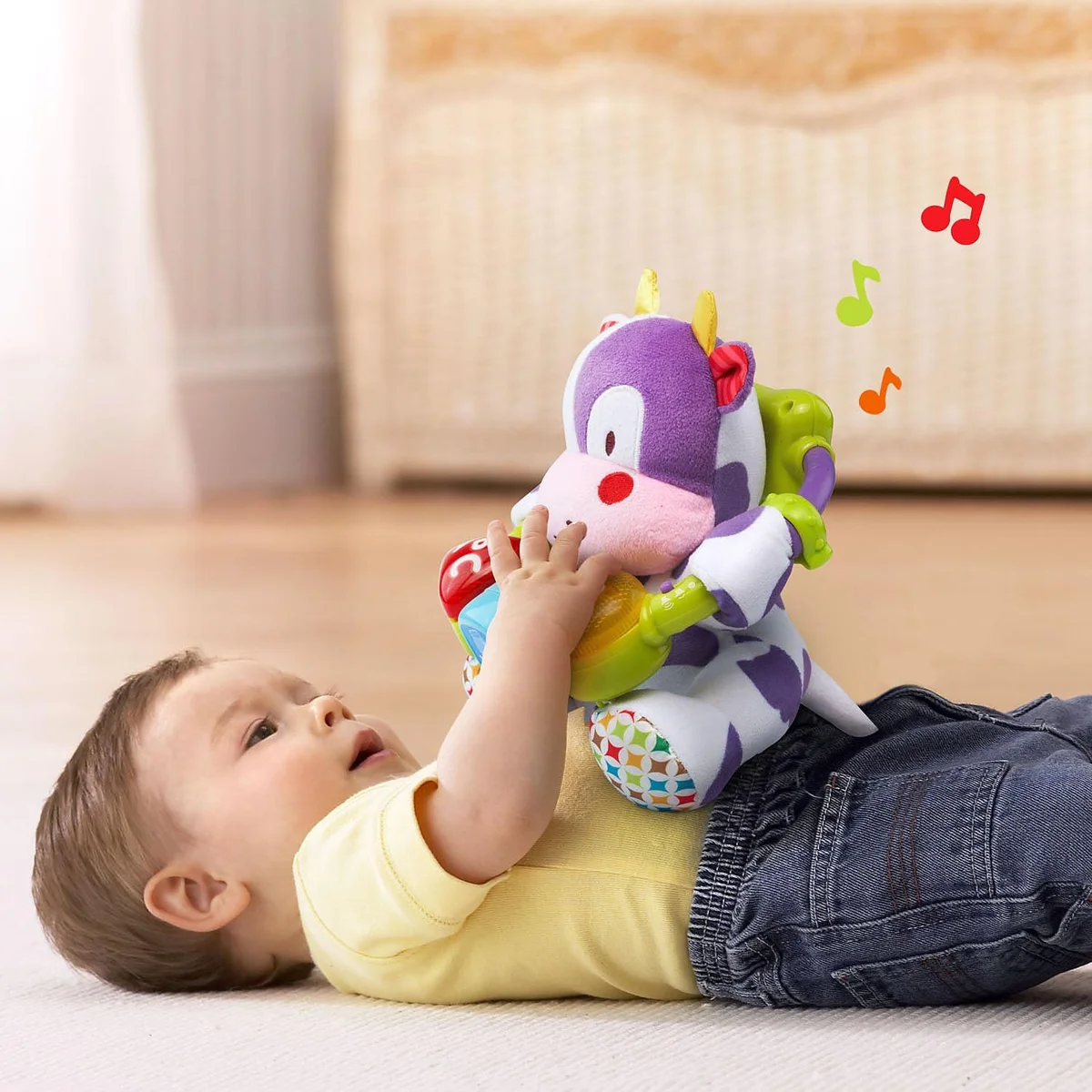 VTech Lil' Critters Moosical Beads 80-166010 Small Plush Purple New image 5