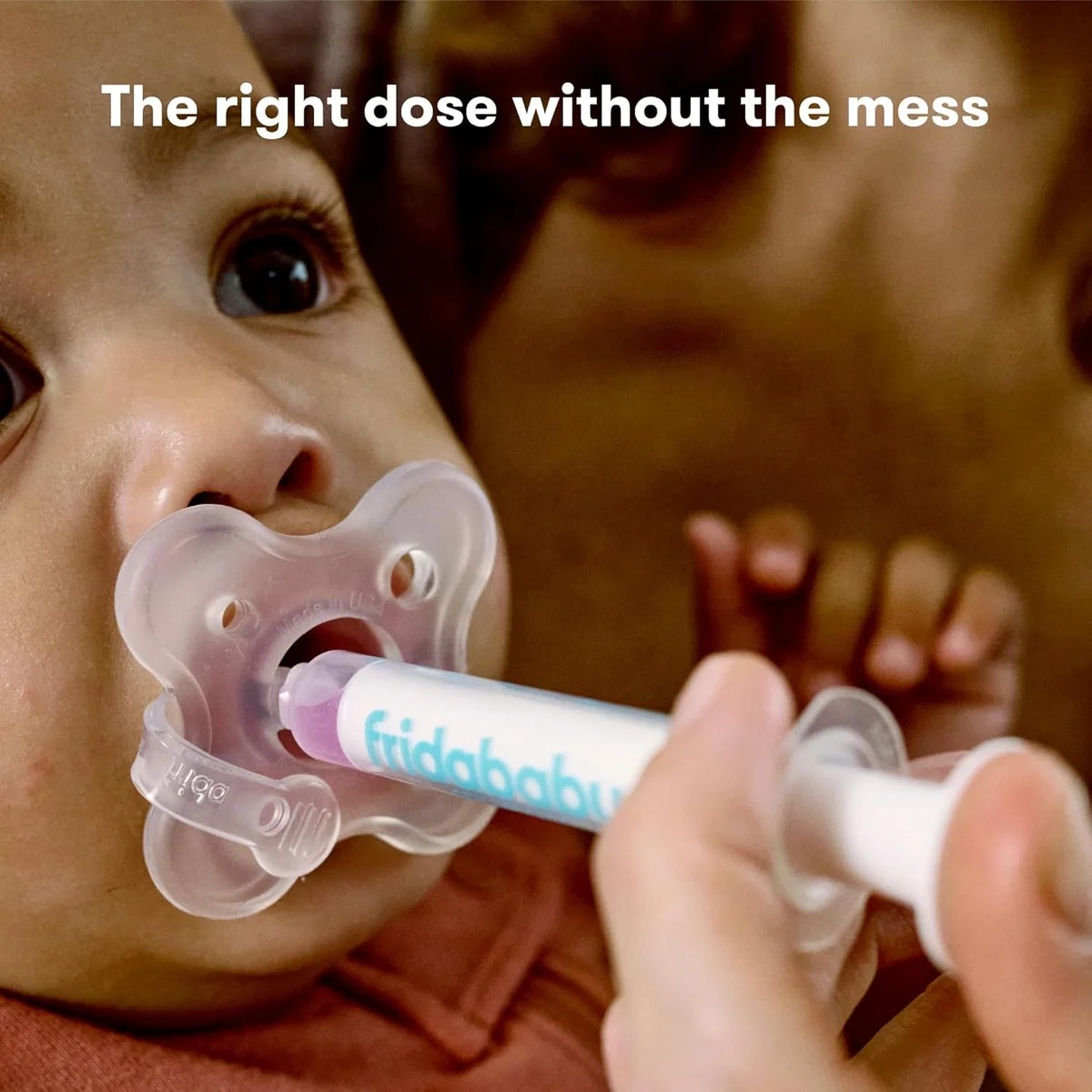 Frida Baby Medicine Pacifier Syringe Model 019 Silicone MediFrida Dispenser New image 2
