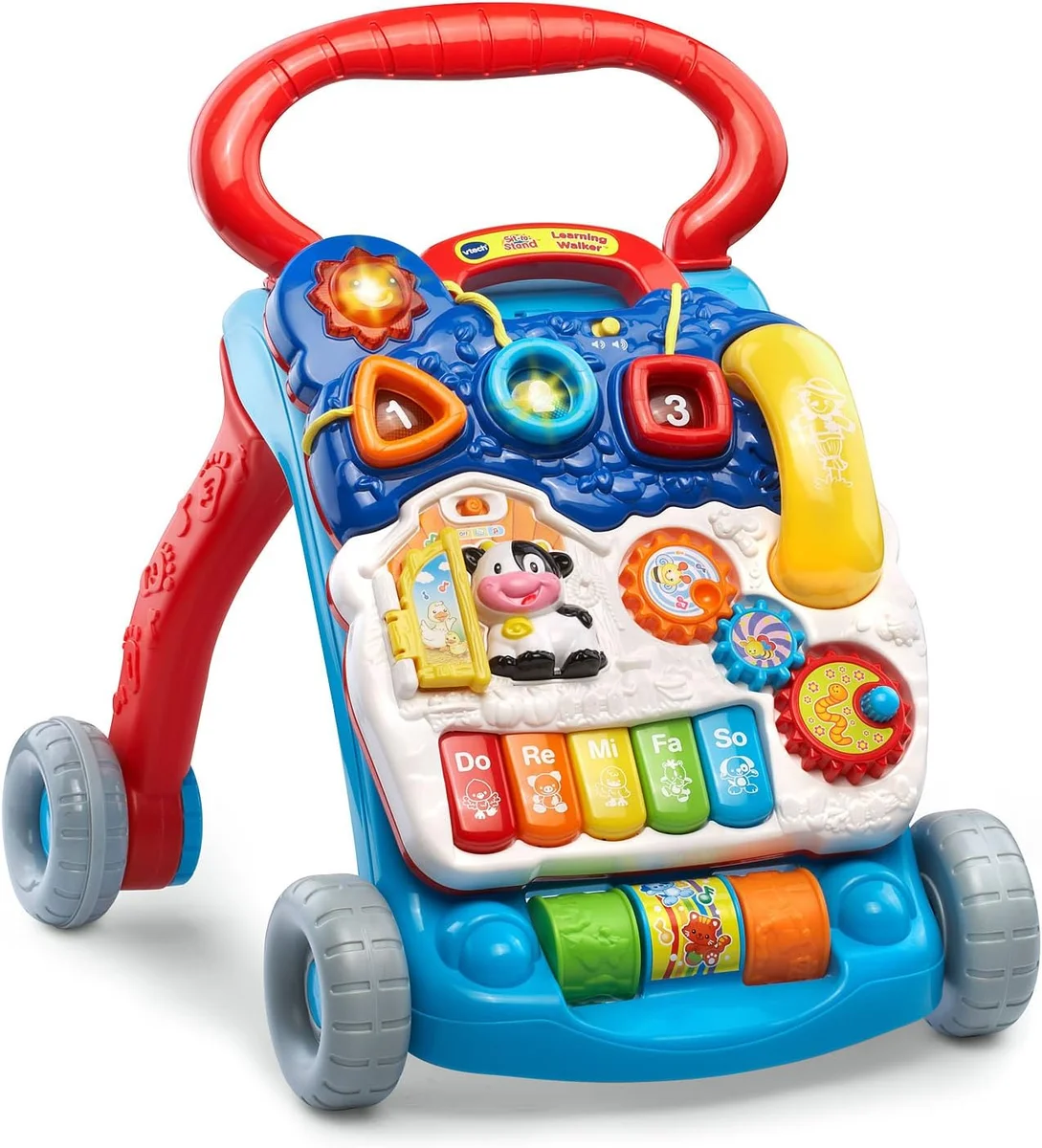 VTech Sit-to-Stand Learning Walker 80-077069 Adaptive Technology Blue New image 3