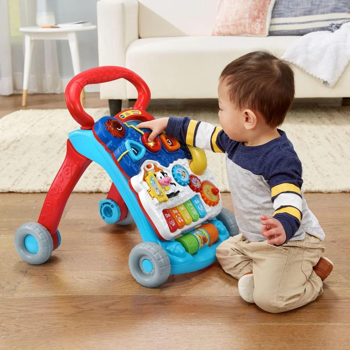 VTech Sit-to-Stand Learning Walker 80-077069 Adaptive Technology Blue New image 5