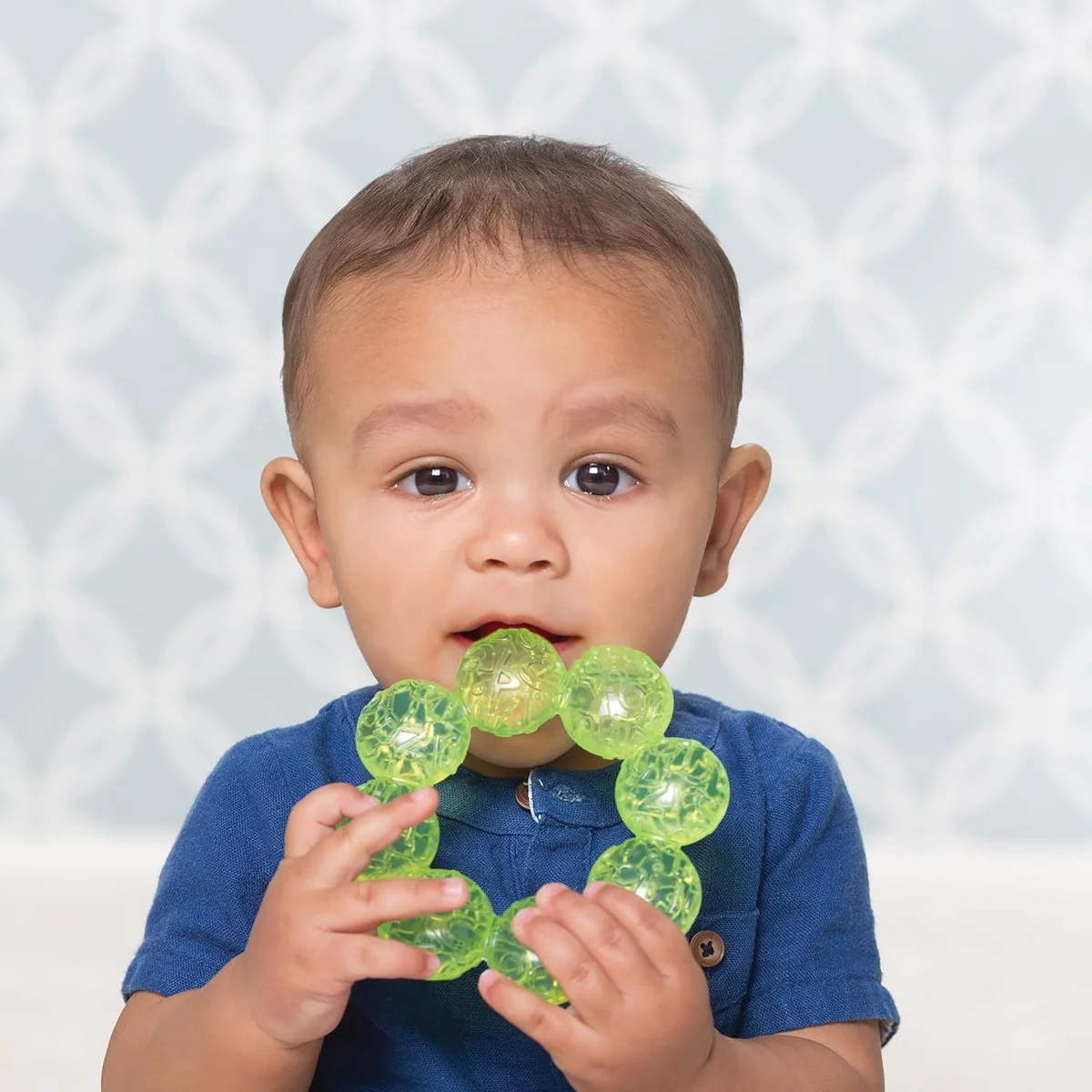Infantino Water Teethers 216-526 Cooling & Massaging Relief Lime & Blue - New image 3