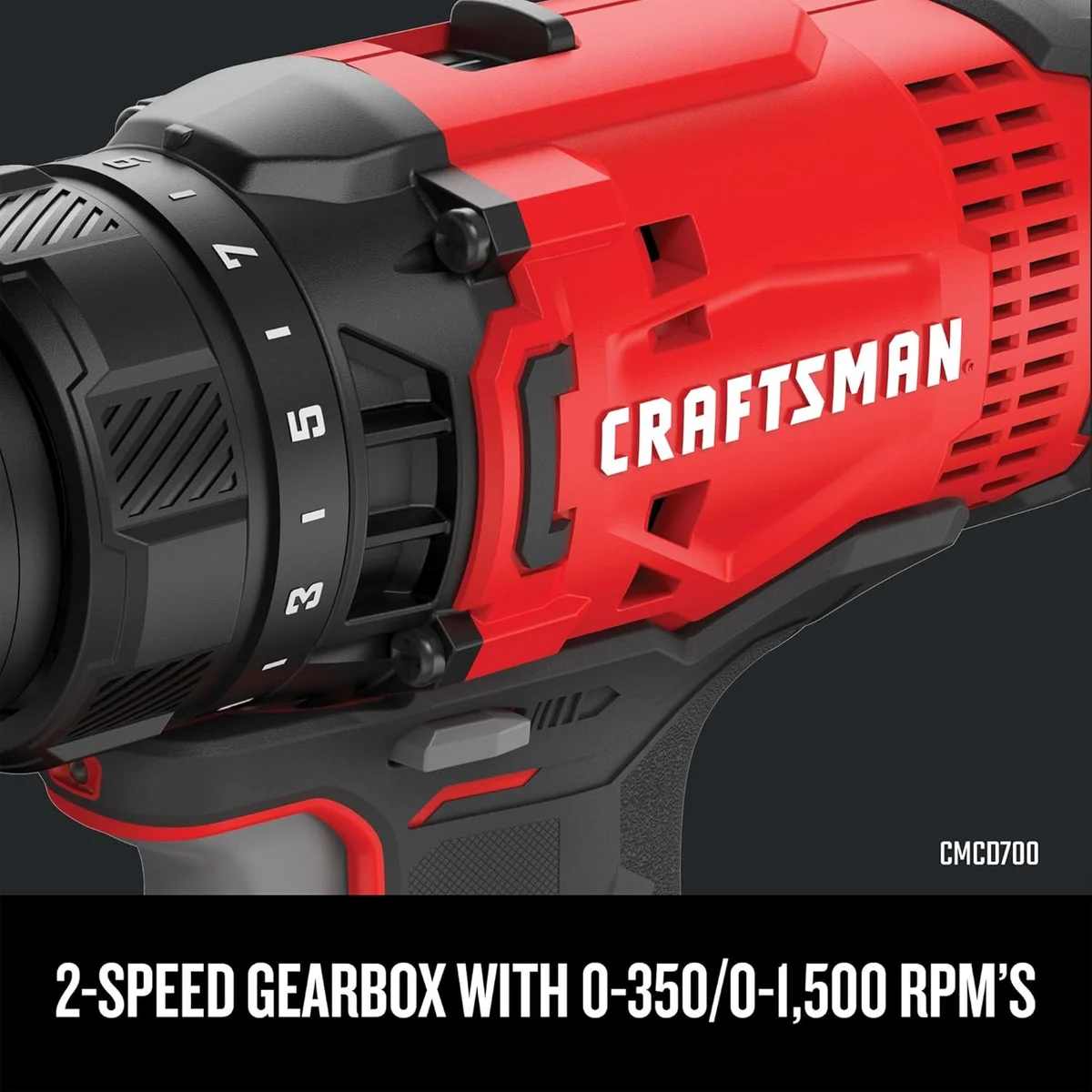 CRAFTSMAN V20 MAX Cordless Drill Driver and Impact Driver Set CMCK200C2 20V with 2 Batteries and Charger - New image 6