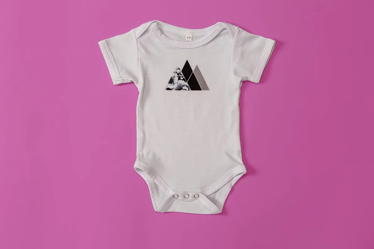 Cricut Baby Bodysuit Blank DIY Custom Baby Onesie 0-3 Months White New image 10