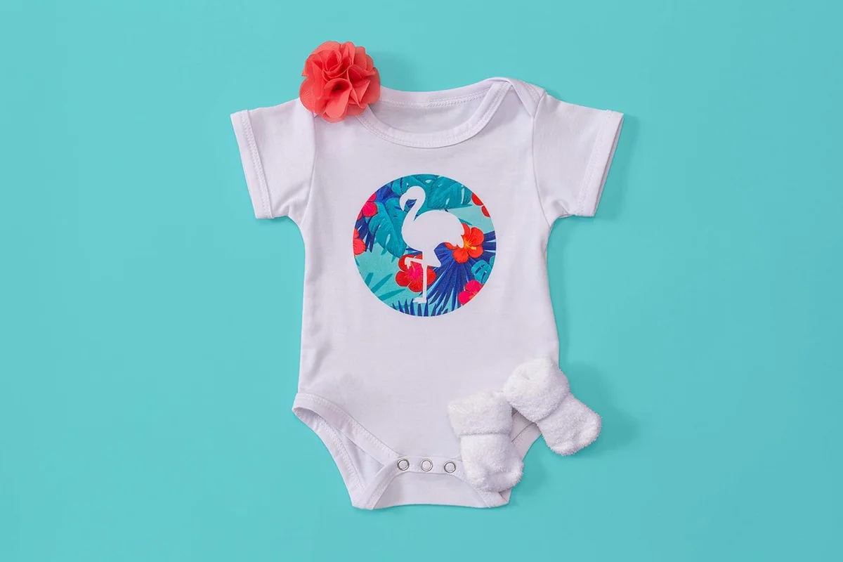 Cricut Baby Bodysuit Blank DIY Custom Baby Onesie 0-3 Months White New image 3