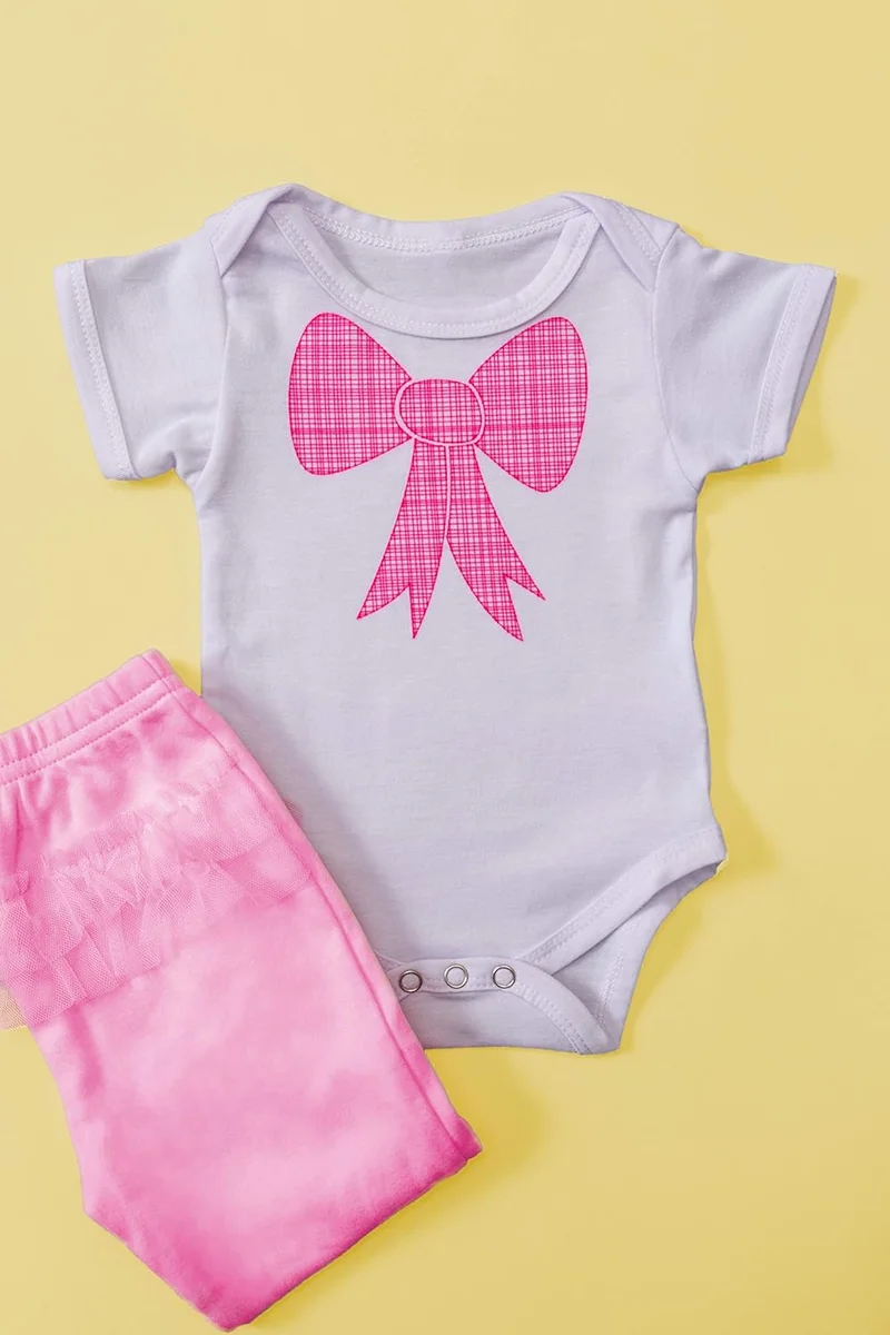 Cricut Baby Bodysuit Blank DIY Custom Baby Onesie 0-3 Months White New image 5