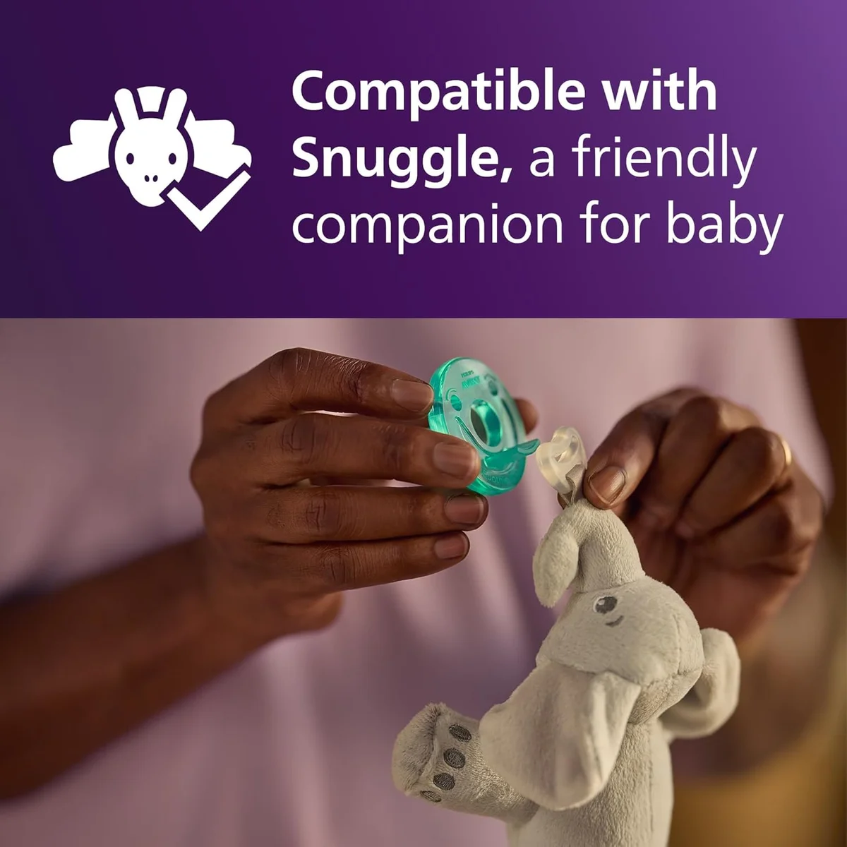 Philips Avent Soothie Baby Pacifiers SCF190/41 100% Silicone 0-3 Months Green New image 9