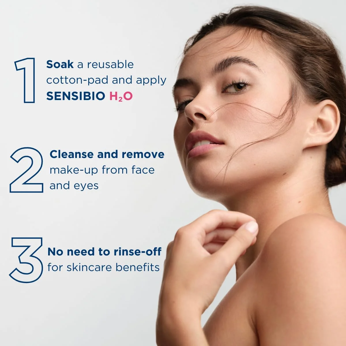 Bioderma Sensibio H2O Micellar Water Makeup Remover Cleanser 500ml Fragrance-Free New image 6