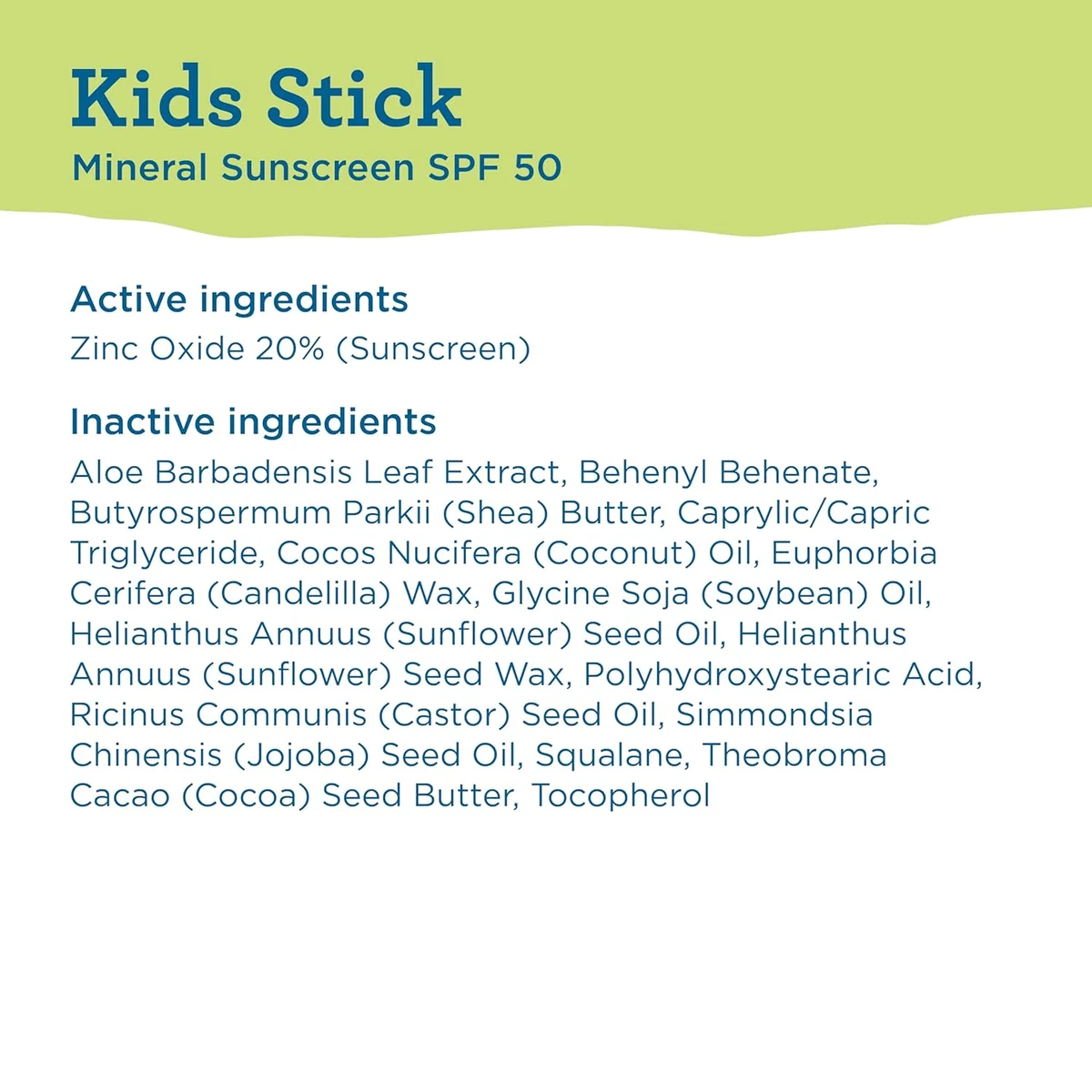 BLUE LIZARD Kids Mineral Sunscreen Stick SPF 50 Zinc Oxide F12059 Stick - New image 6