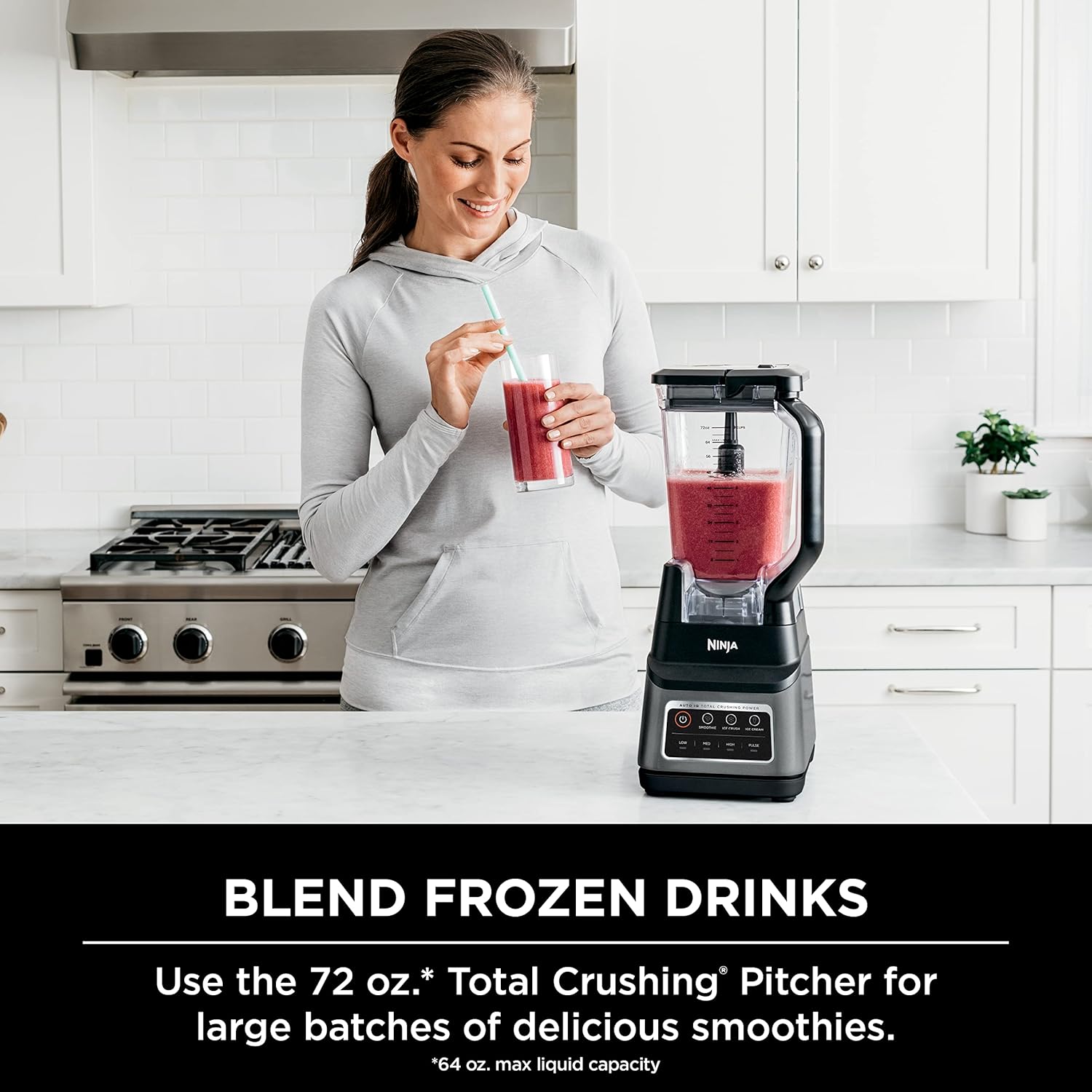 Ninja Professional Plus Blender BN701 1400W 72oz Total Crushing Pitcher Dark Grey New image 2