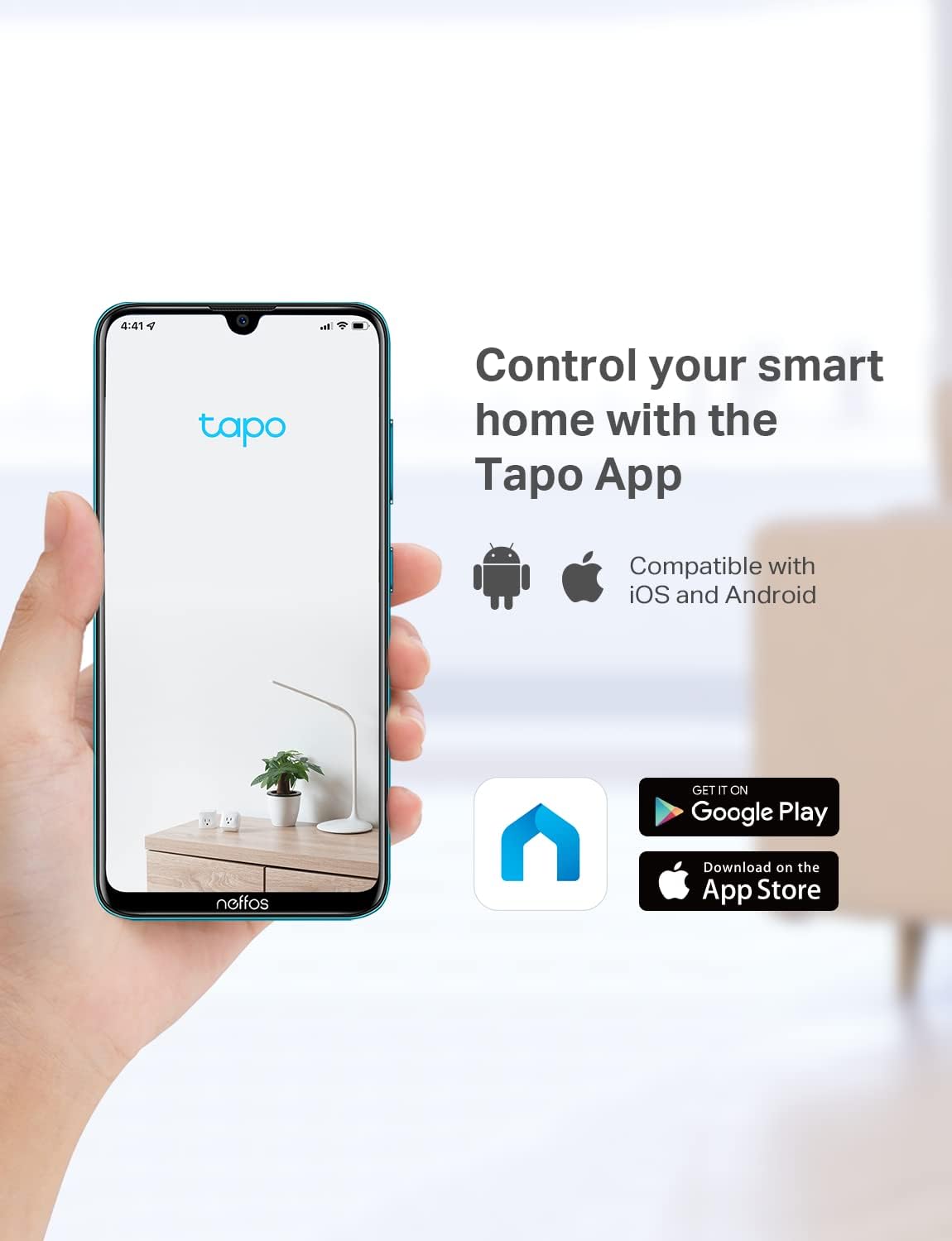 TP-Link Tapo 1080P Indoor Security Camera for Baby Monitor, Dog Camera w/Motion Detection, 2-Way Audio Siren, Night Vision, Cloud & SD Card Storage, Works w/Alexa & Google Home (Tapo C100) image 7