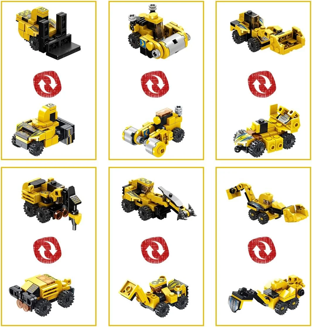 Sciencow Robot Building Toys 25-in-1 Construction Blocks Set Multicolor New image 3