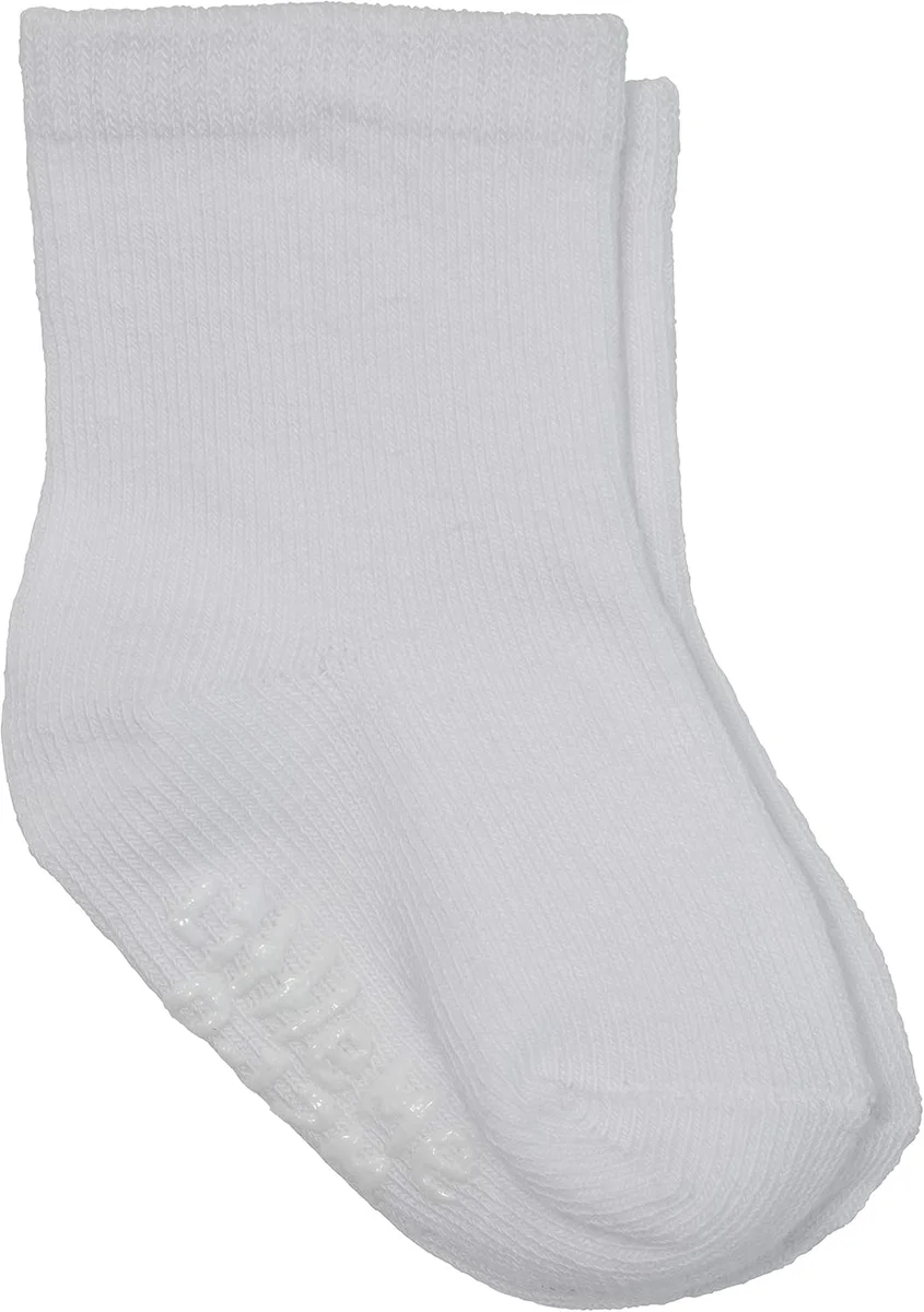 Little Me 20-Pack Newborn Baby Socks 0-24 Months Cotton White New image 2