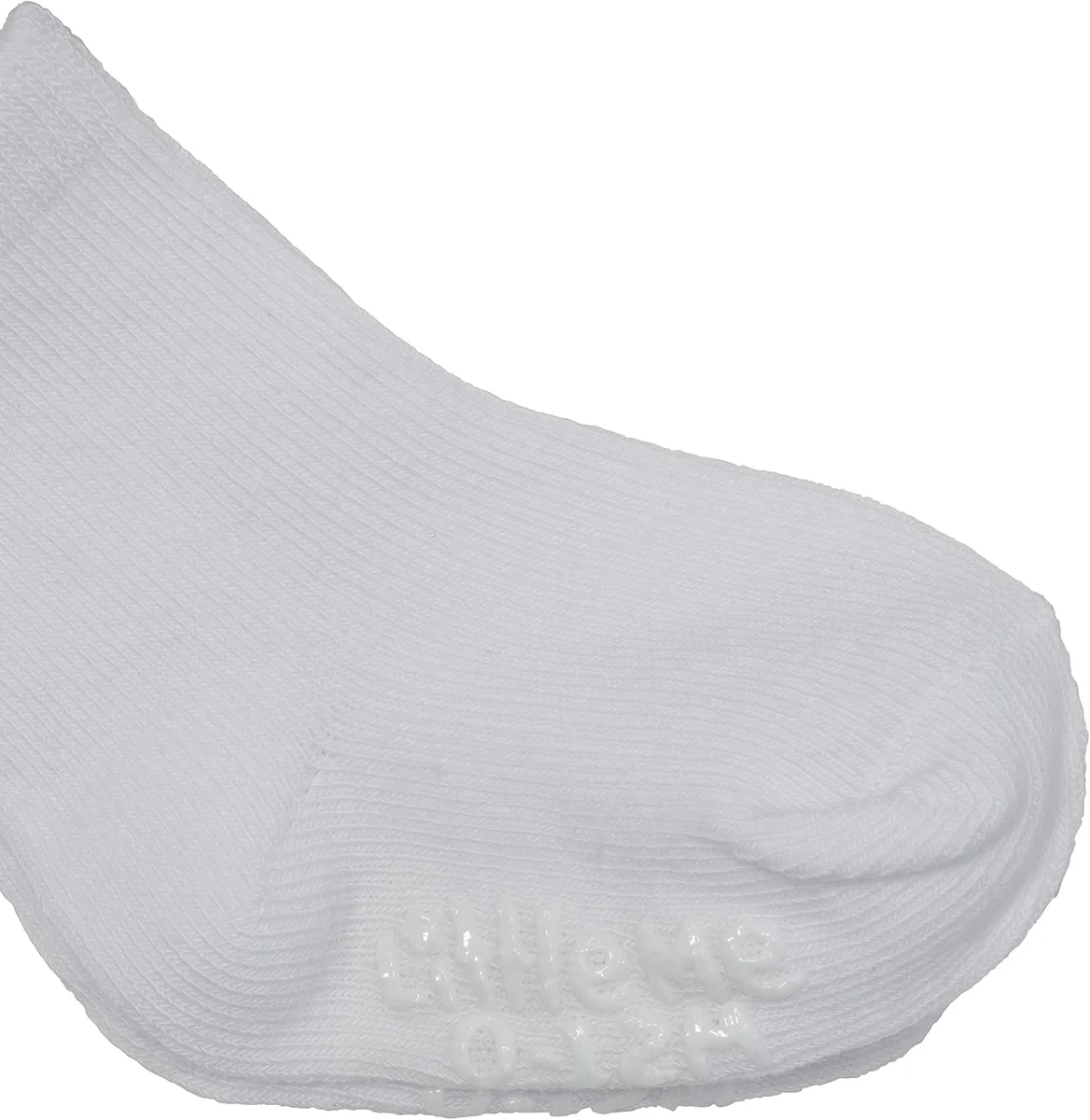 Little Me 20-Pack Newborn Baby Socks 0-24 Months Cotton White New image 4