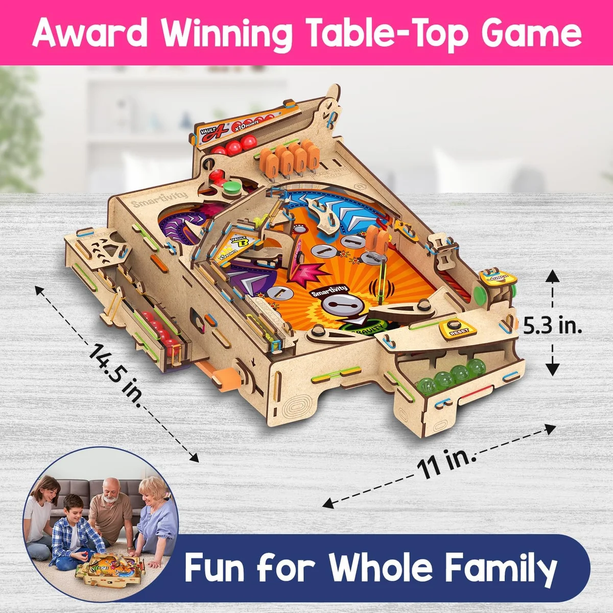 Smartivity DIY Pinball Machine SMRT1169 | STEM Toy for Kids 8-14 Years Old | Multicolored | New image 3