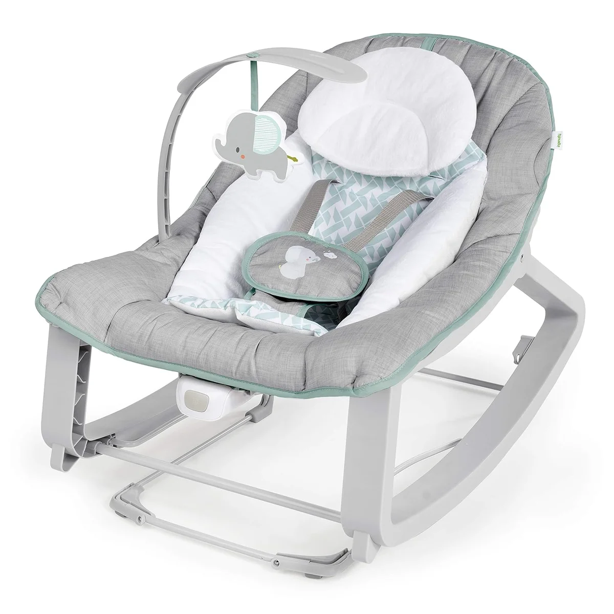 Ingenuity Keep Cozy 3-in-1 Vibrating Baby Bouncer 12428 - For Infants to Toddlers Up to 40 lbs Weaver - New