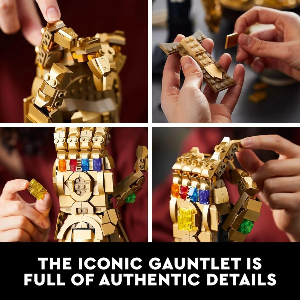 LEGO Marvel Infinity Gauntlet Building Set 76191 Movable Fingers Multicolor New image 4