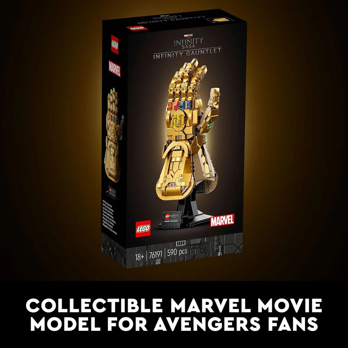 LEGO Marvel Infinity Gauntlet Building Set 76191 Movable Fingers Multicolor New image 6