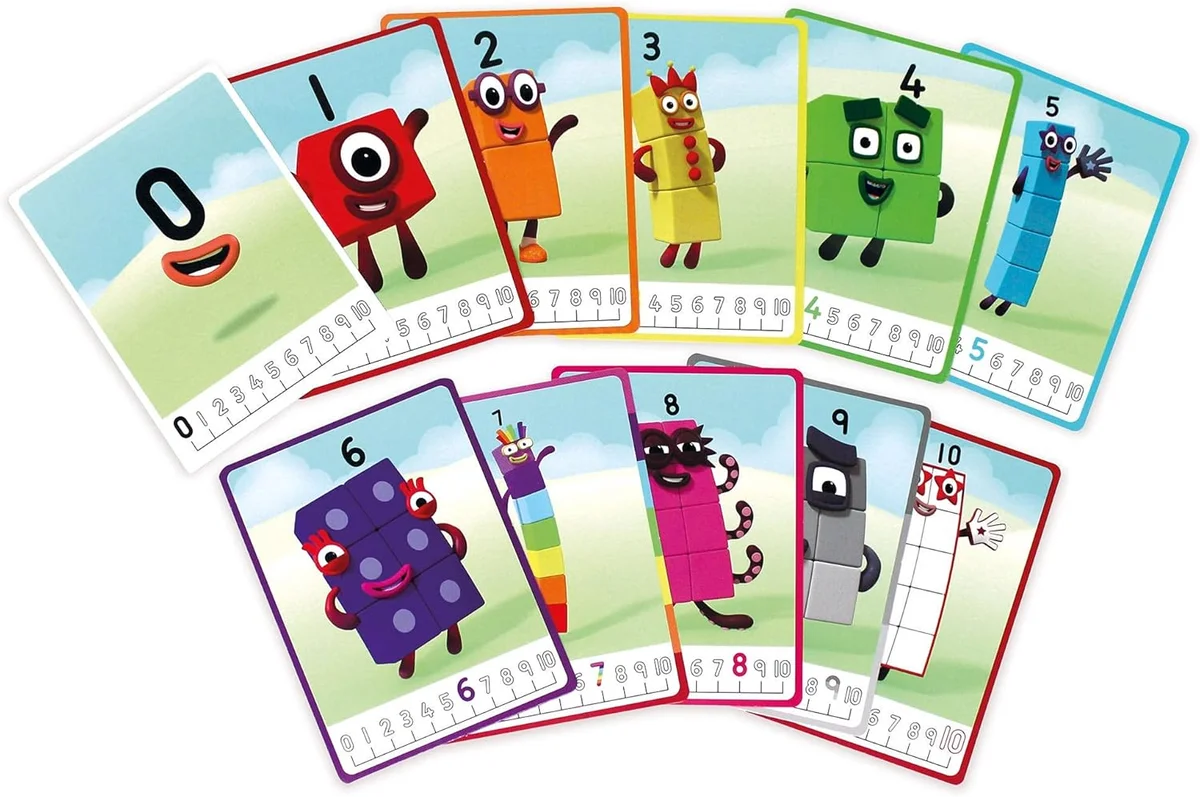 hand2mind MathLink Cubes Numberblocks 1-10 Activity Set 100 Counting Blocks Multicolored New image 6