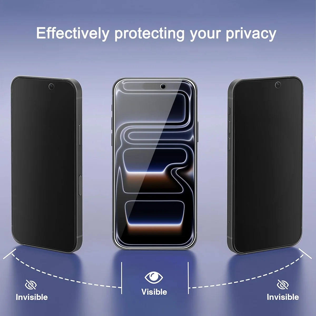 Ailun Privacy Screen Protector + Camera Lens Protector for iPhone 17 Pro Max [6.9 inch] 9H Hardness - New image 2