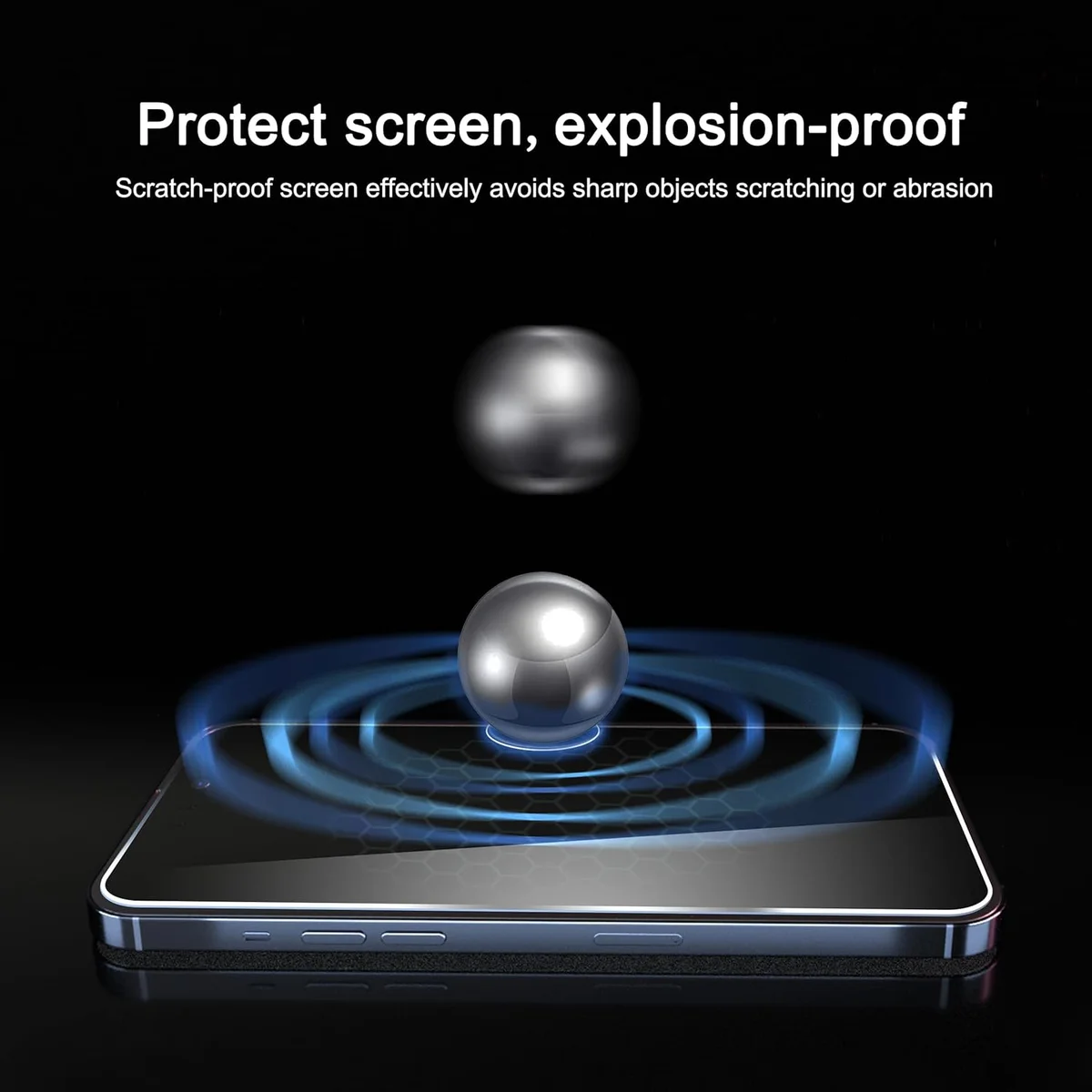 Ailun Privacy Screen Protector + Camera Lens Protector for iPhone 17 Pro Max [6.9 inch] 9H Hardness - New image 4