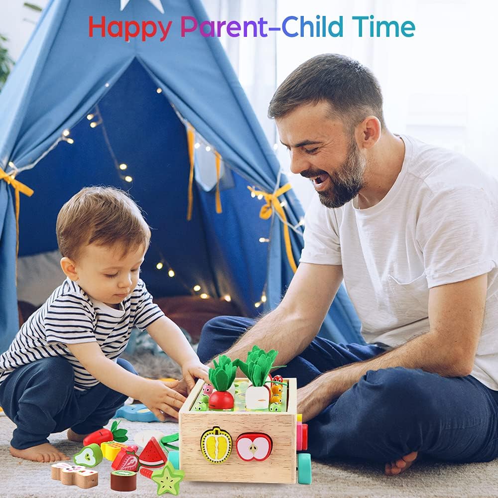 KMTJT Montessori Wooden Educational Toys Shape Sorting Game JHTOY-556-braincar-SetA Wooden Toy1 New image 6