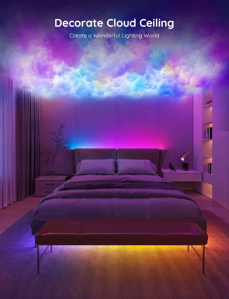 Govee RGBIC LED Strip Lights H617A [Smart APP Control, Music Sync, 16.4ft] RGBIC（Multiple Colors on One Line） New image 3