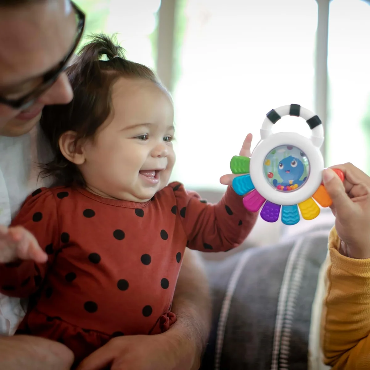 Baby Einstein Outstanding Opus Teether Rattle 12487 BPA Free Multicolored New image 6
