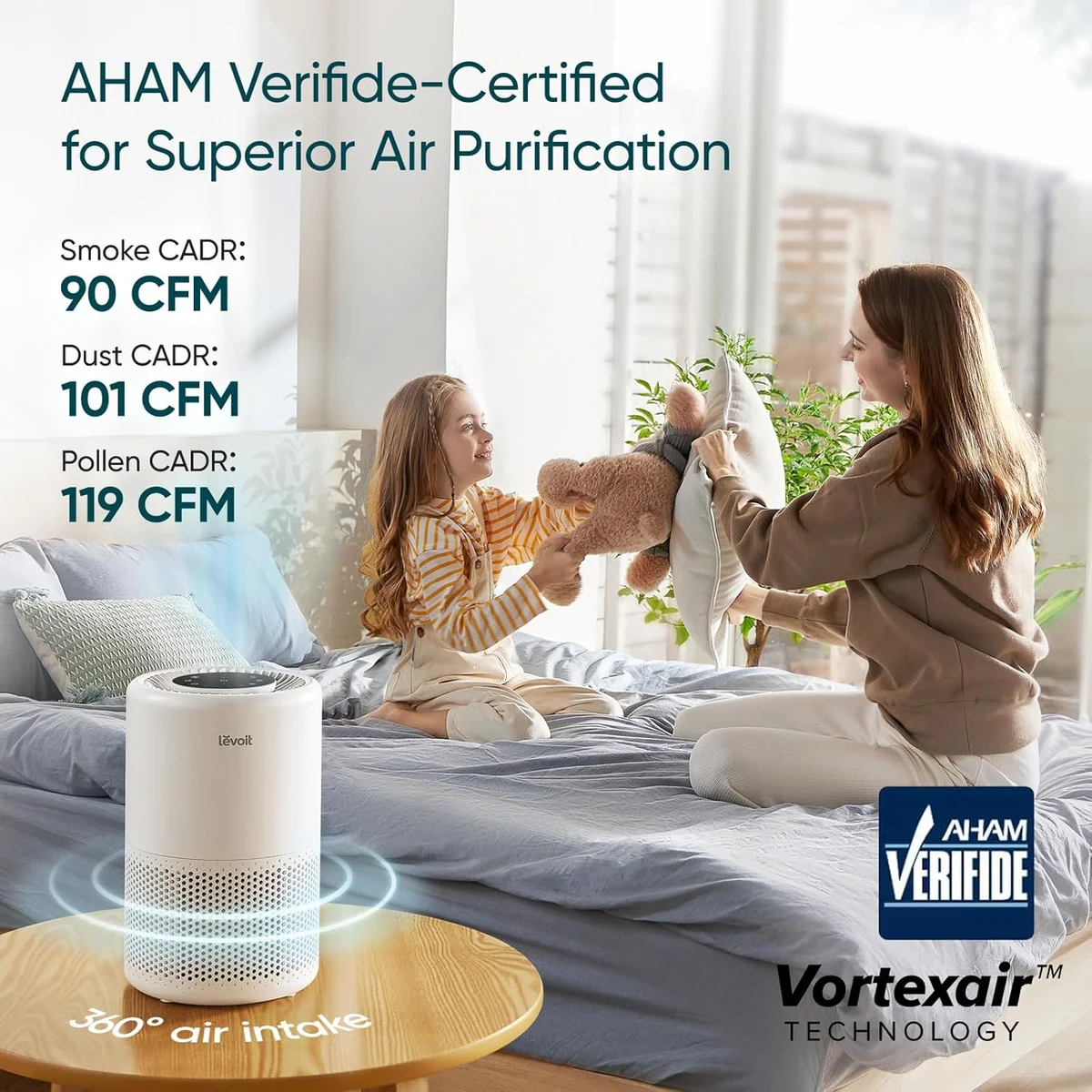Levoit Air Purifier Core 200S 3-in-1 Filter HEPA Smart Control White New image 4