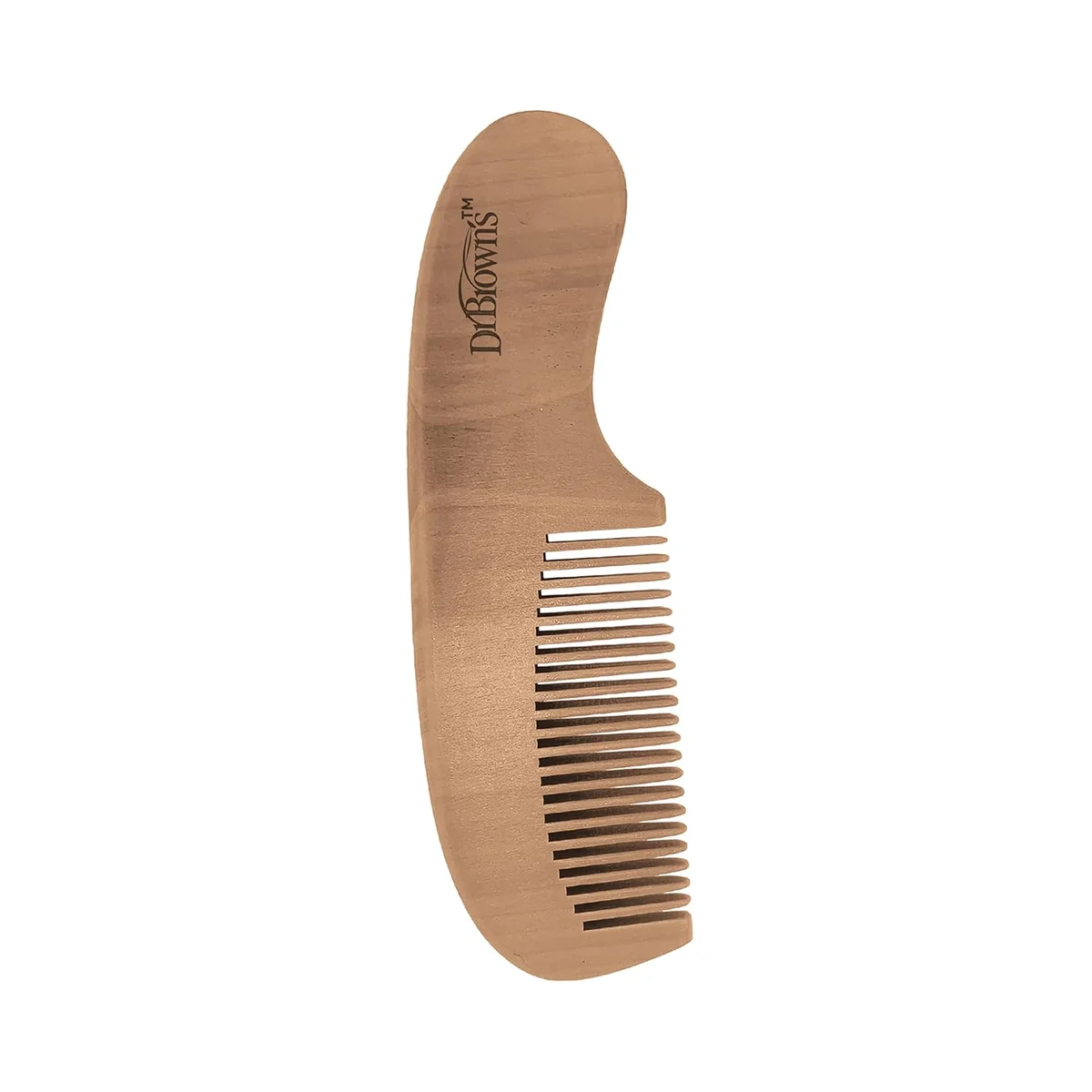 Dr. Brown's Soft and Safe Baby Brush + Comb Durable Wood Gentle Bristles New image 10