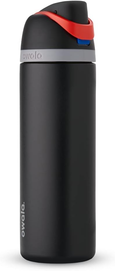 Owala FreeSip Insulated Stainless Steel Water Bottle 24-Ounce BPA-Free Darth Vader - New