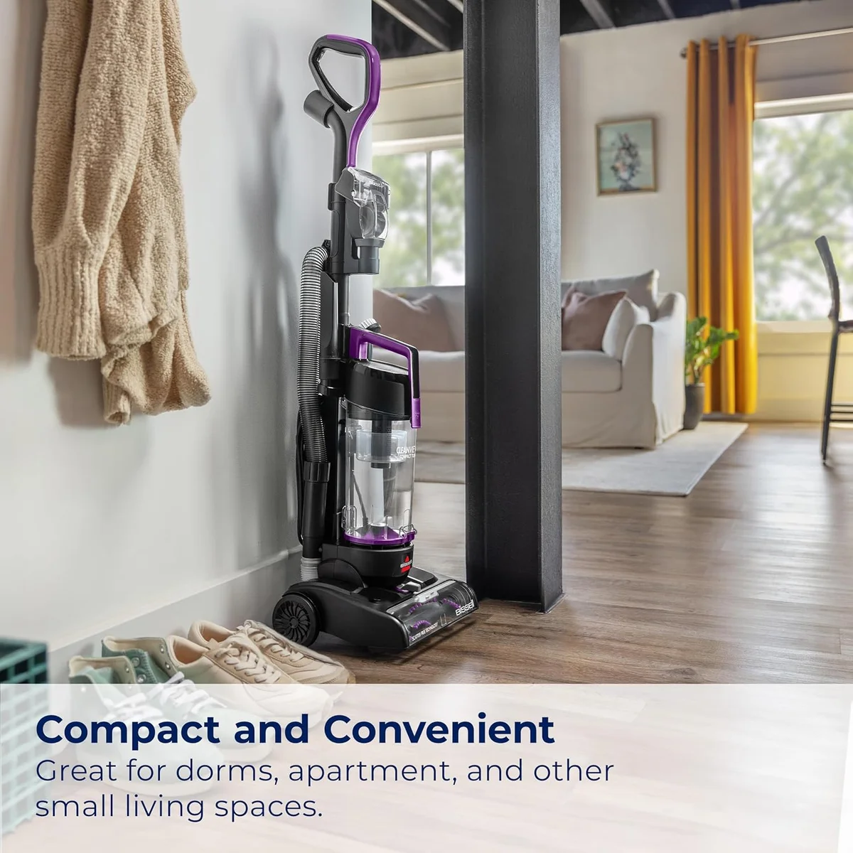 Bissell CleanView Compact Turbo Upright Vacuum 3437F Full Size Power Multicolor New image 5