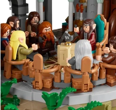 LEGO The Lord of The Rings: Rivendell Building Set 10316 6167 Pieces Grey New image 2