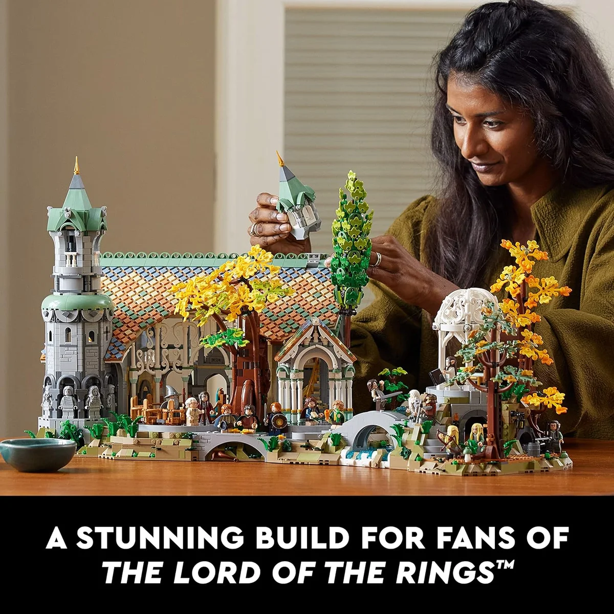 LEGO The Lord of The Rings: Rivendell Building Set 10316 6167 Pieces Grey New image 8