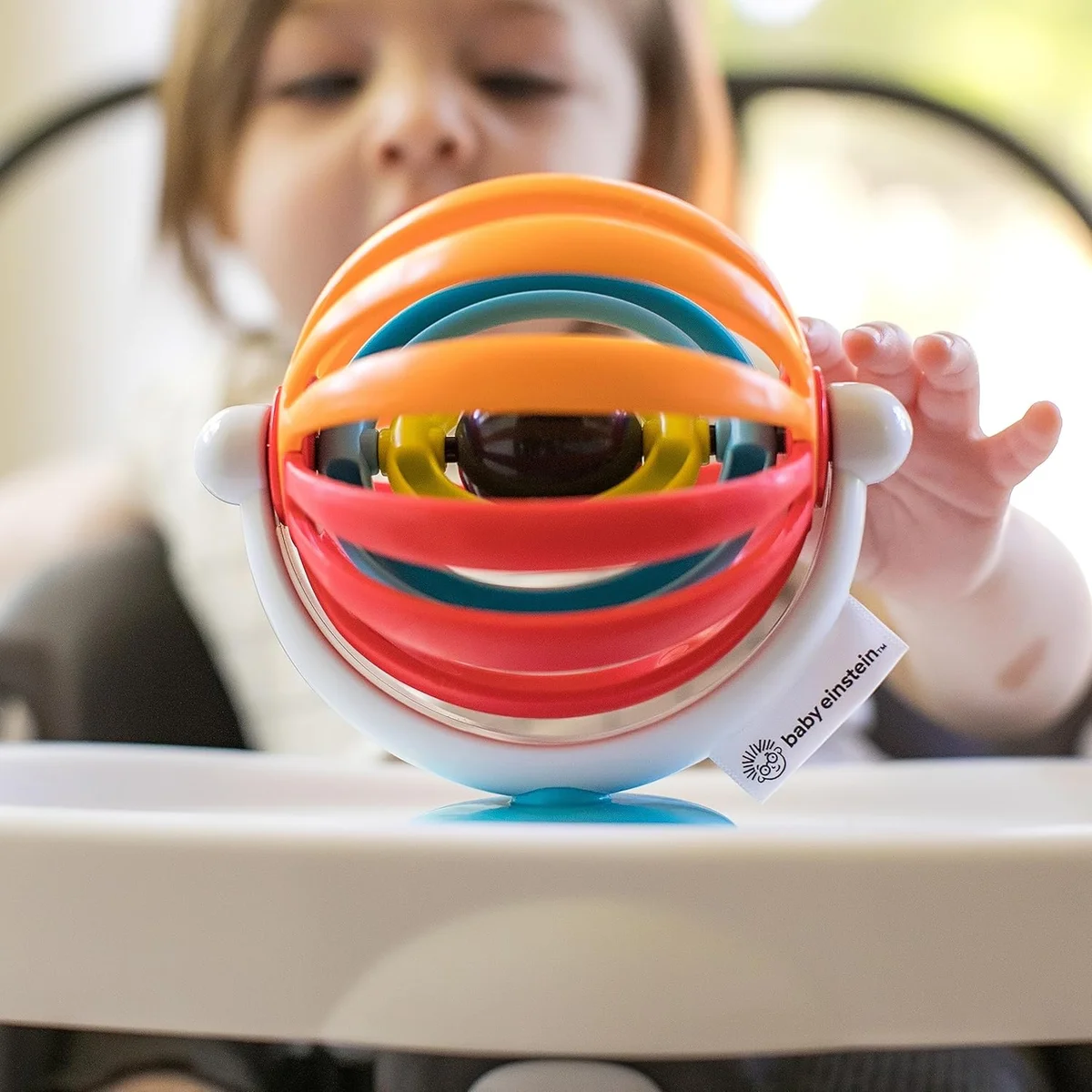 Baby Einstein Sticky Spinner High Chair Activity Toy Model 11522 BPA-Free Plastic Medium New image 7