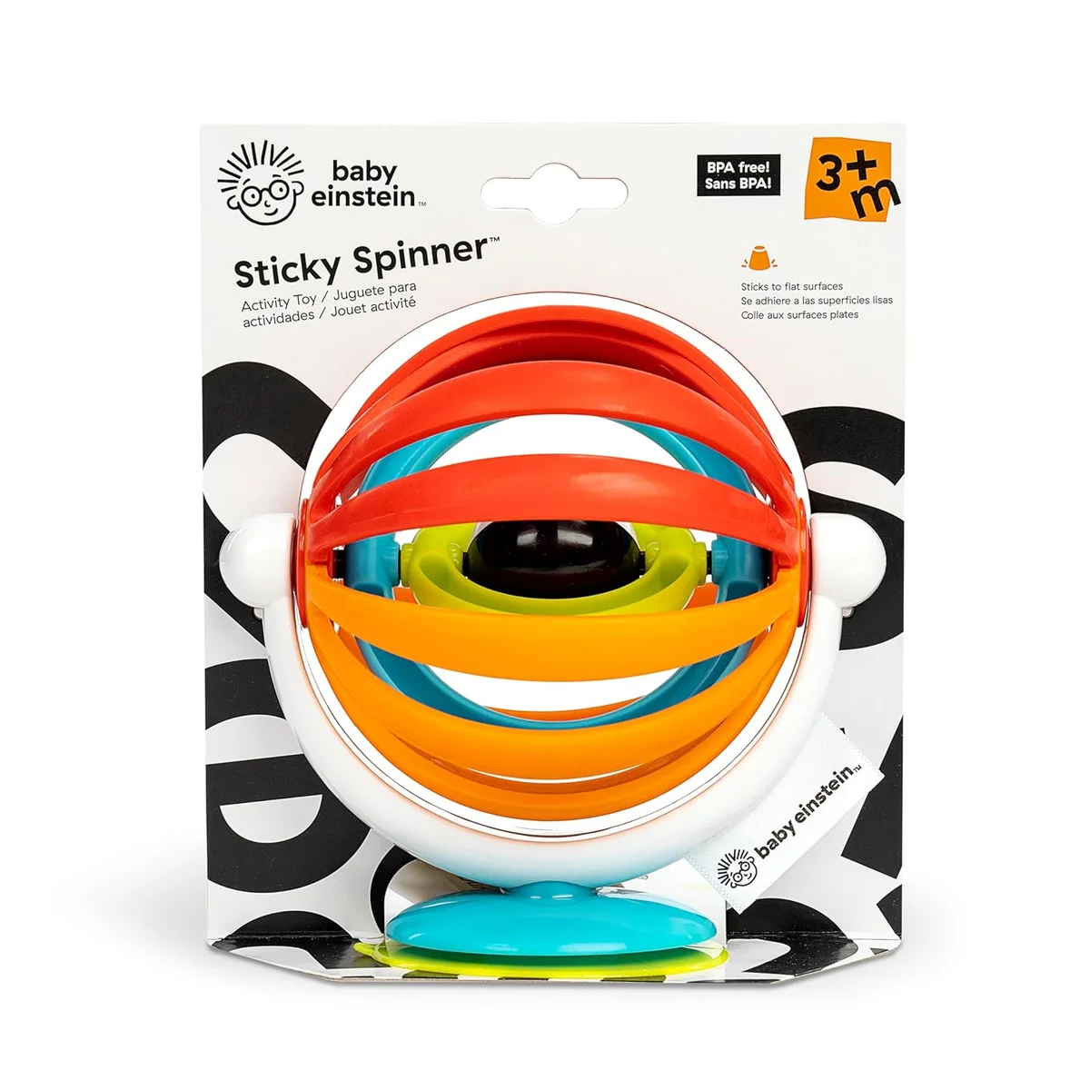 Baby Einstein Sticky Spinner High Chair Activity Toy Model 11522 BPA-Free Plastic Medium New image 9