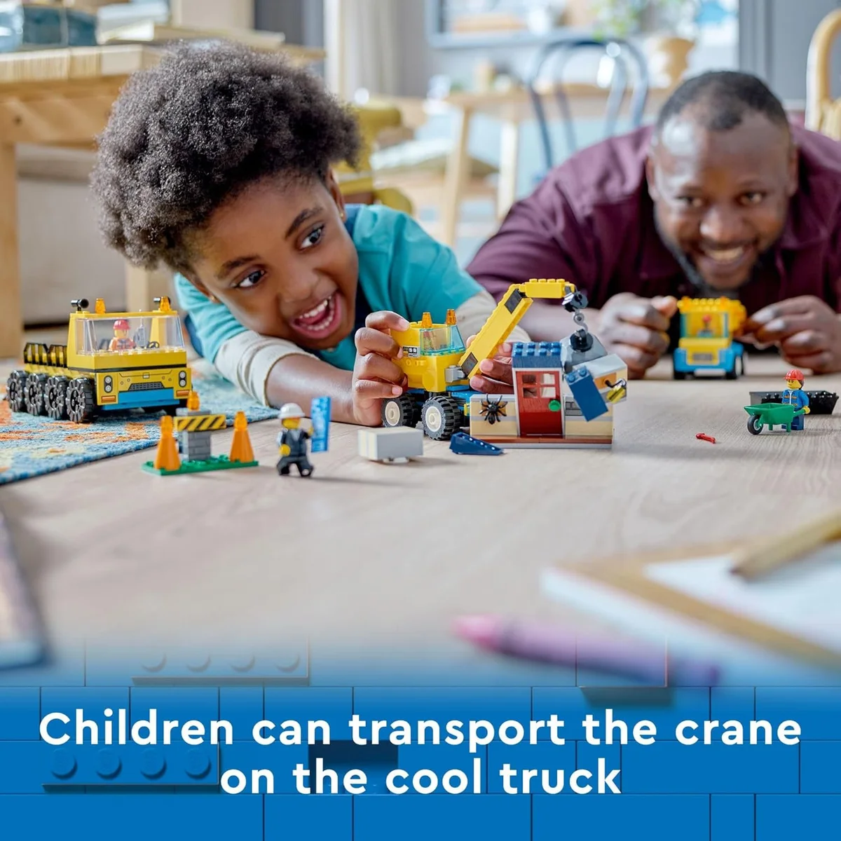 LEGO City Construction Trucks and Wrecking Ball Crane 60391 Building Toy Set 235 Pieces - New image 6
