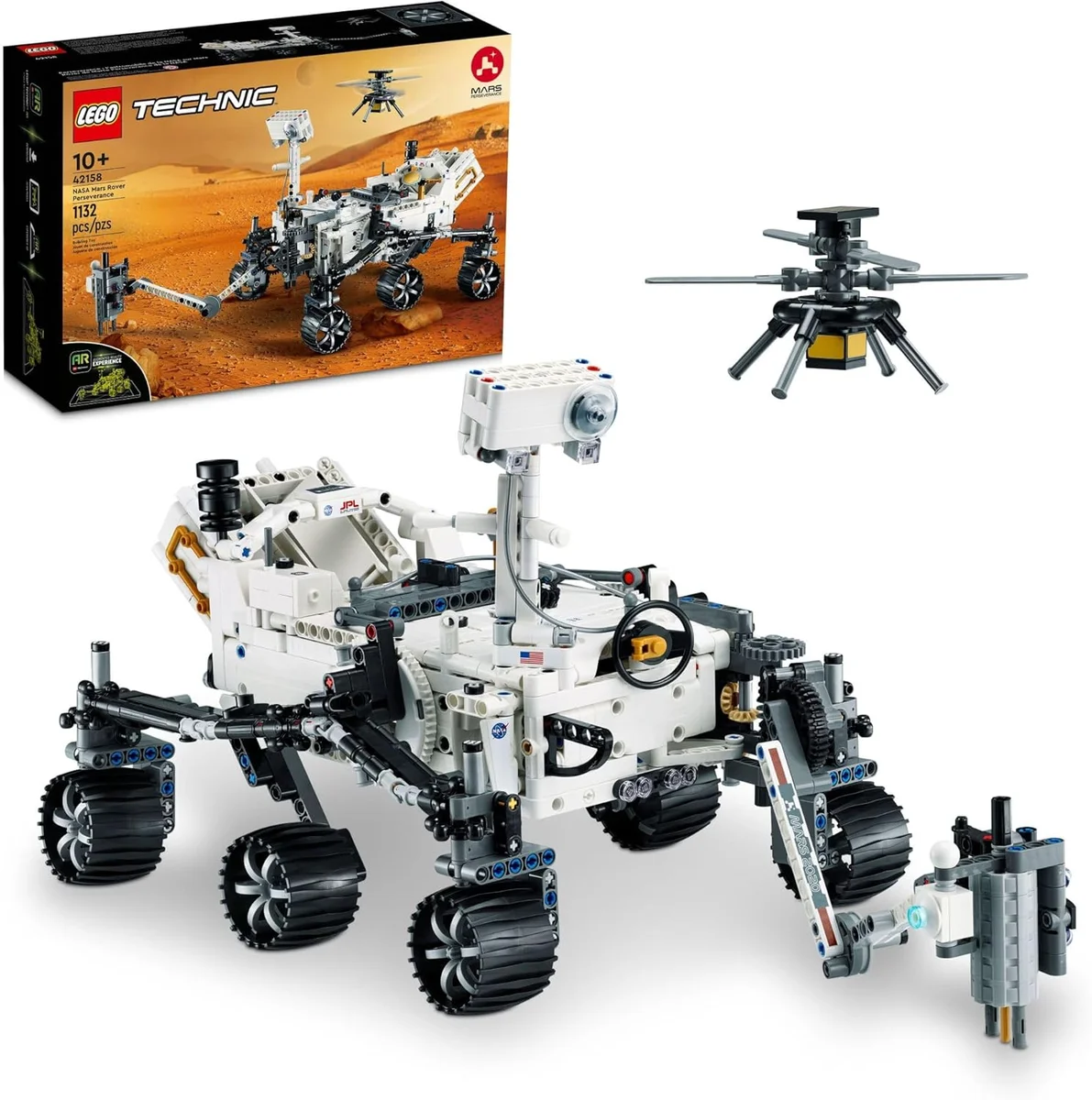 LEGO NASA Mars Rover Perseverance Building Toy 42158 1132 Pieces STEM Model New