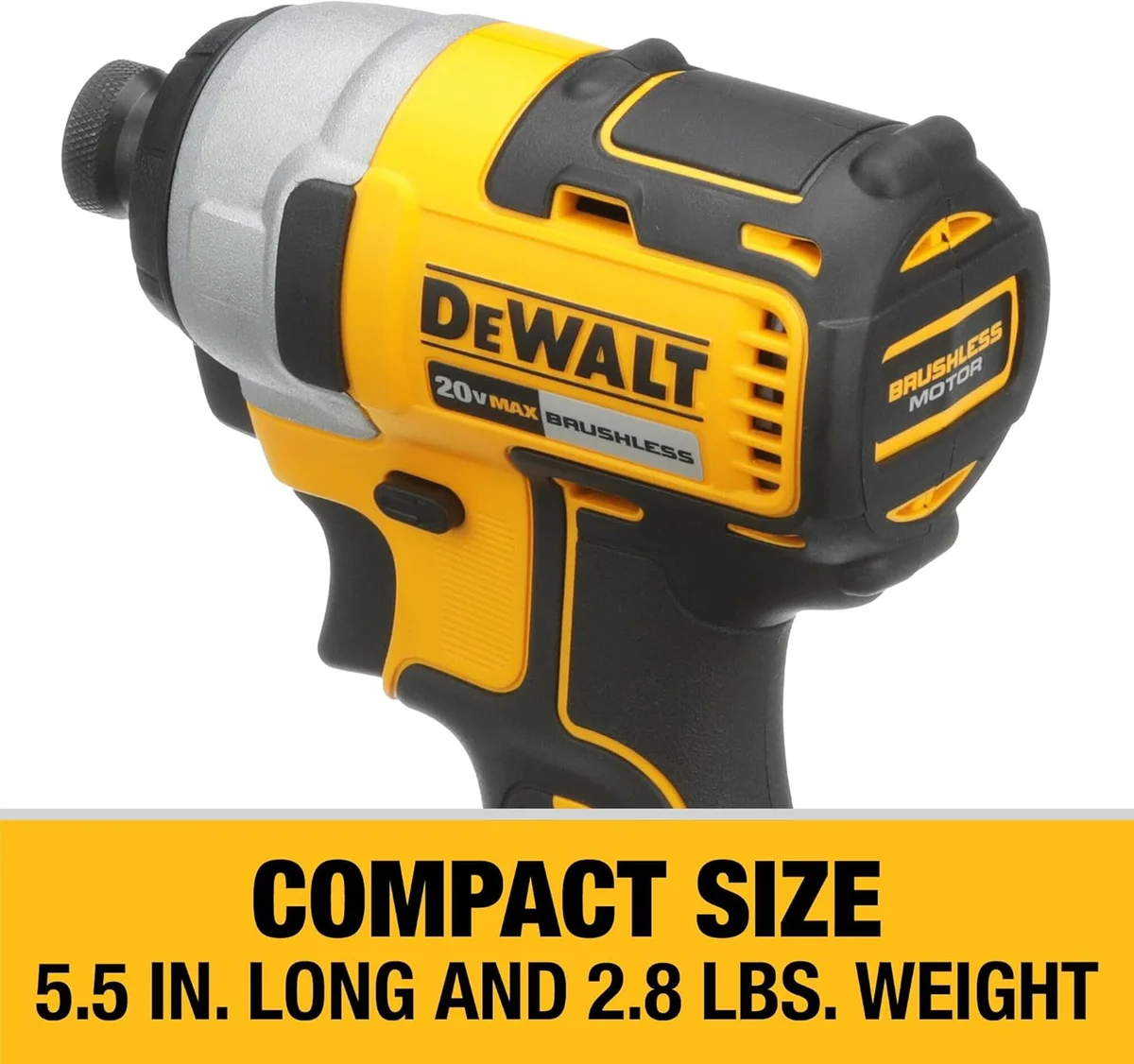 DEWALT 20V MAX Impact Driver DCF787D1 Cordless 20V Black/Yellow New image 6
