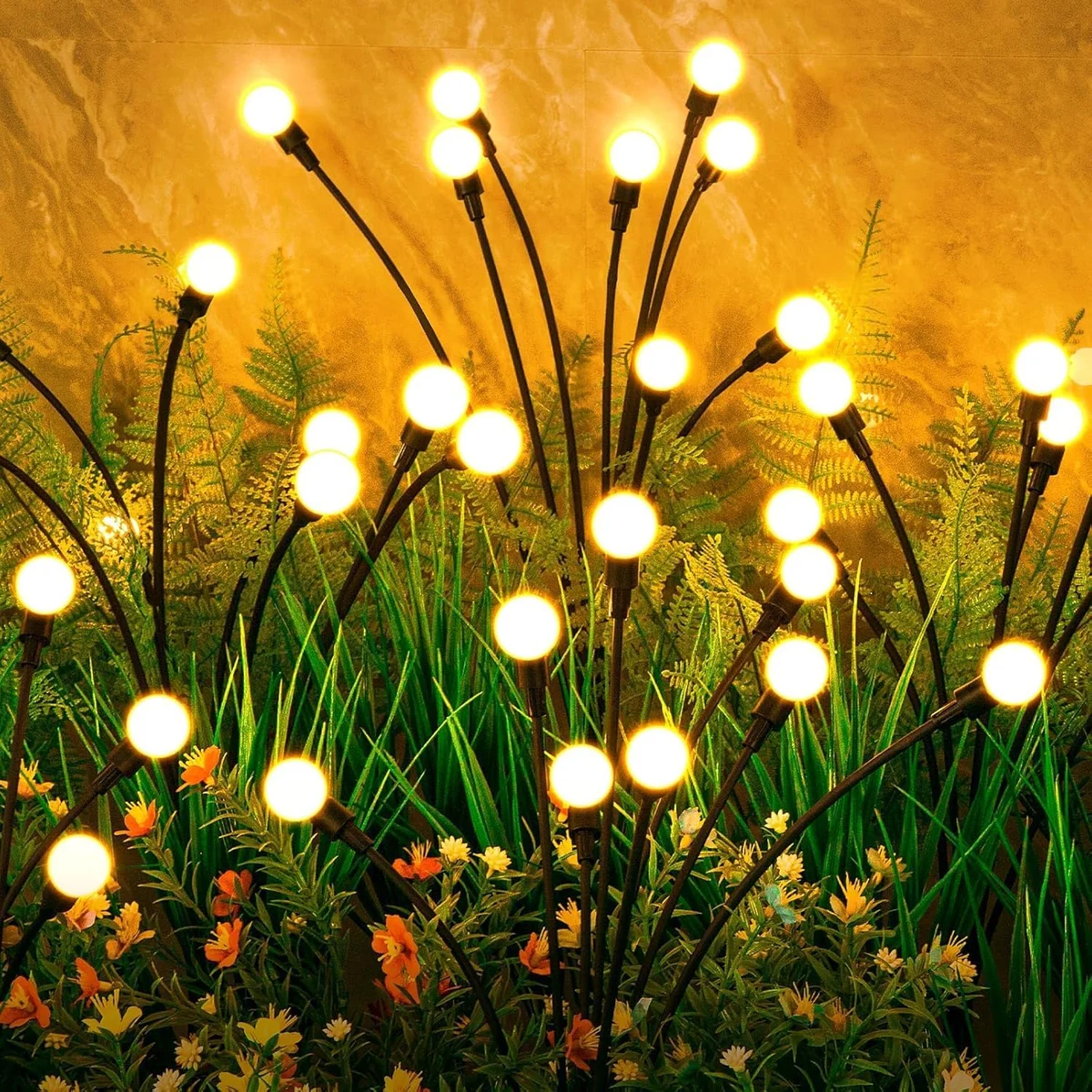 ASMAD Solar Garden Lights 32 LEDs SG-lights-01 Warm White New