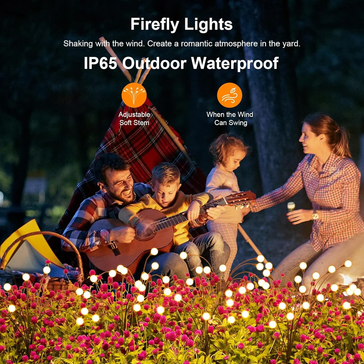 ASMAD Solar Garden Lights 32 LEDs SG-lights-01 Warm White New image 6