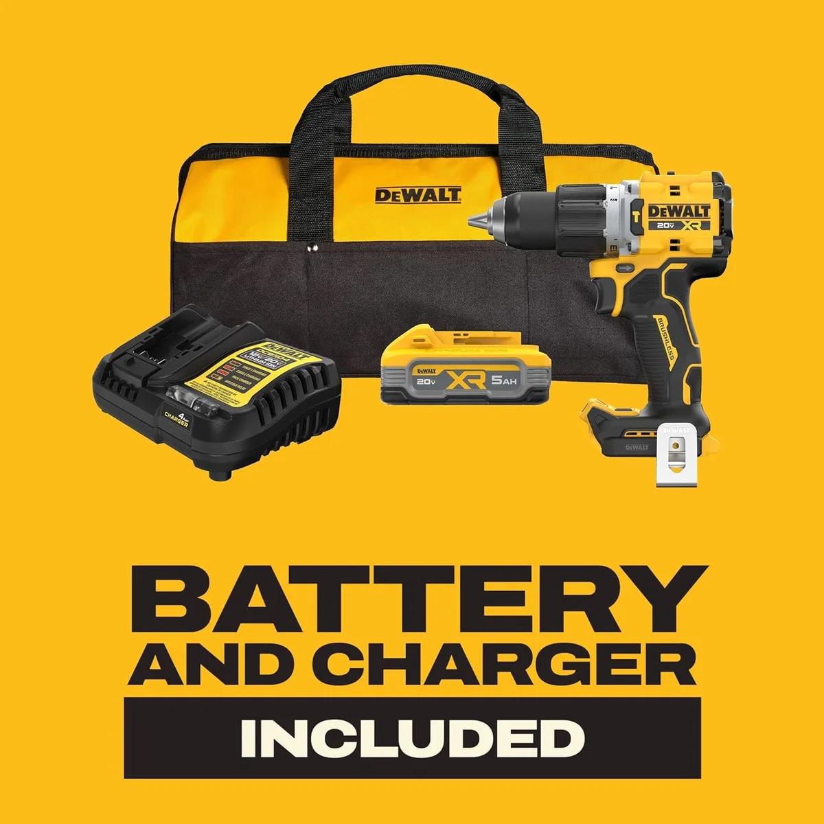 DEWALT 20V MAX Cordless Drill and Impact Driver DCK277D2 20V Lithium-Ion New image 10