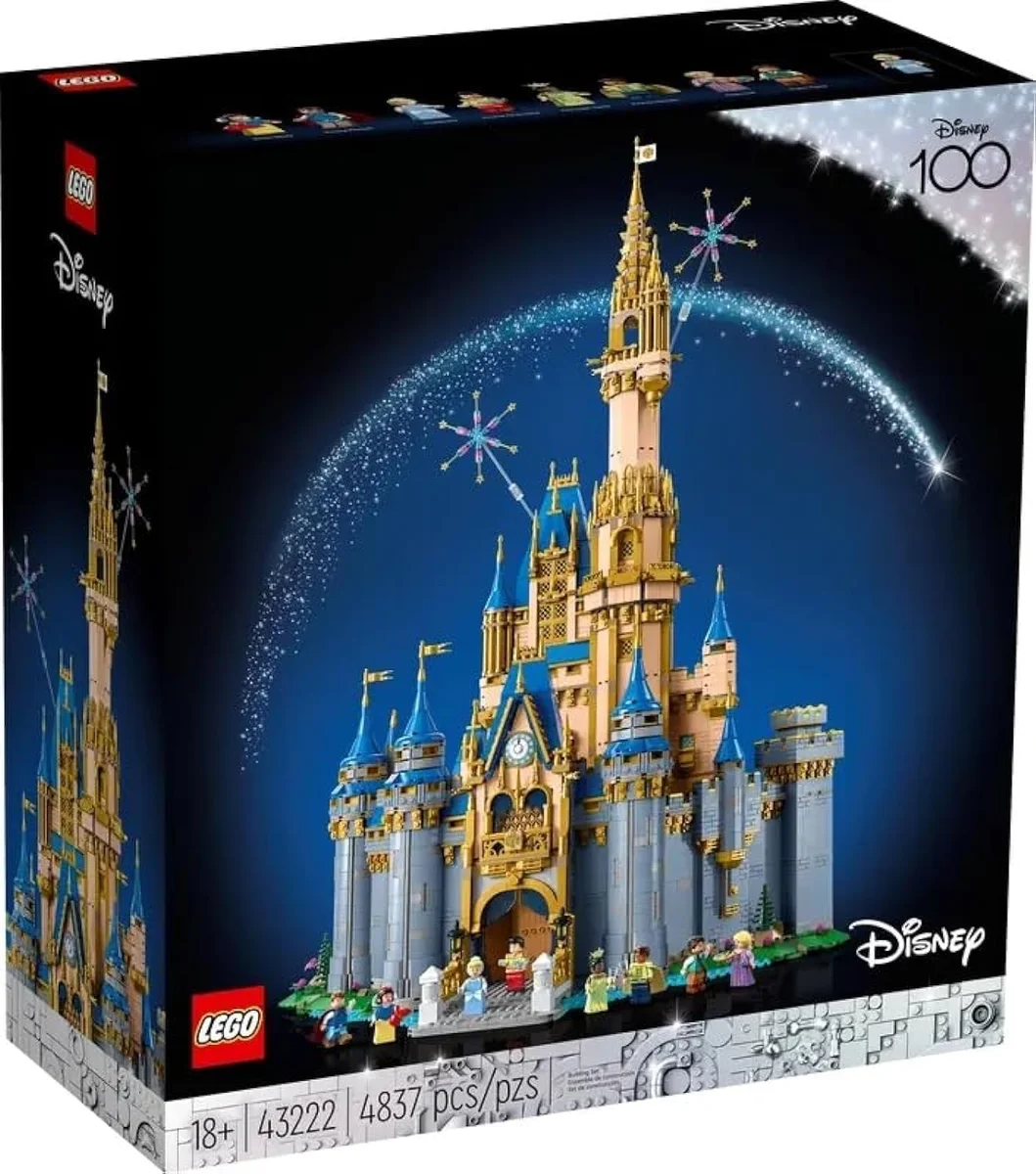 LEGO Disney Building Set Disney Castle 43222 Multicolor New
